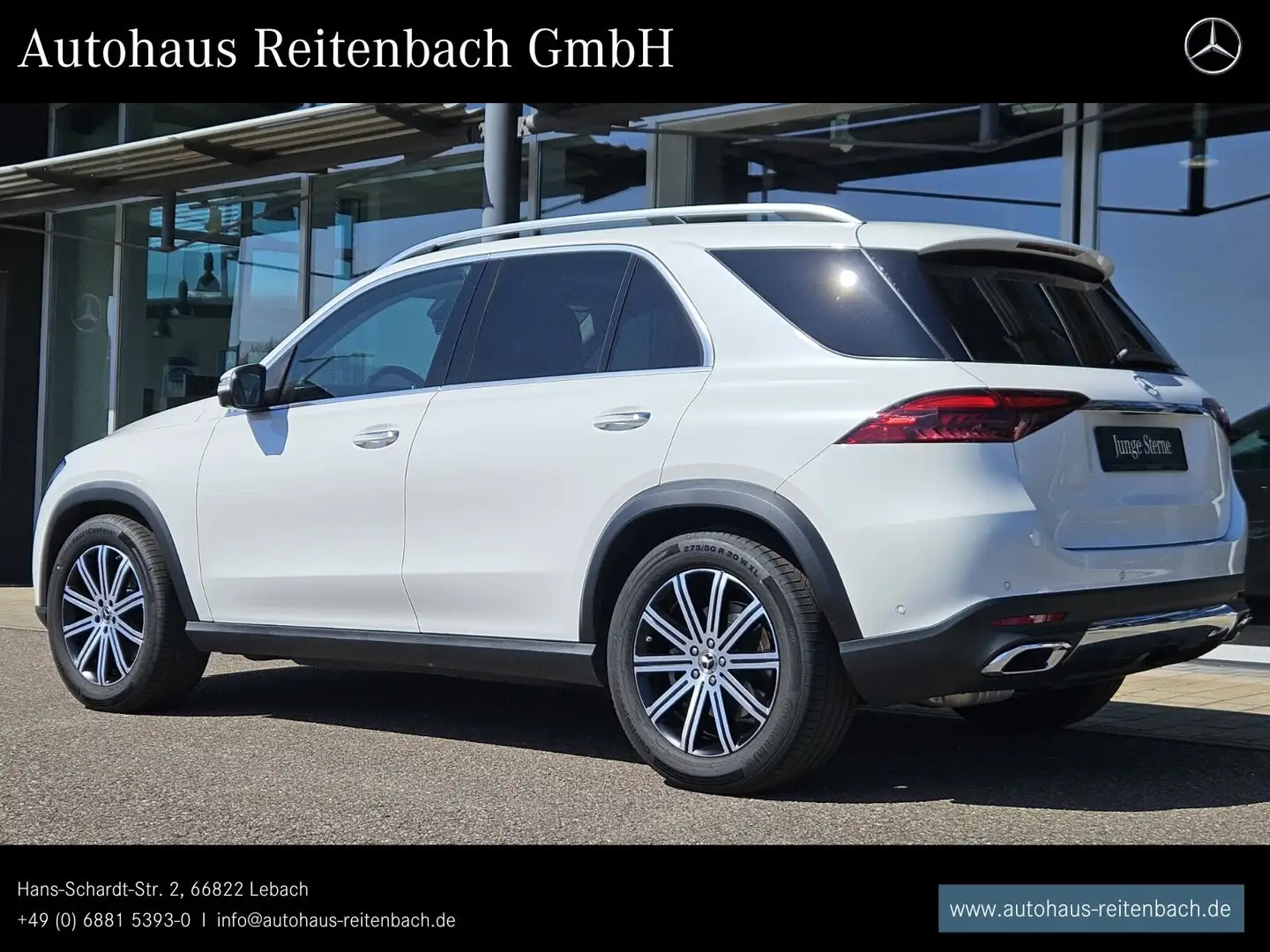 Mercedes-Benz GLE 300 GLE300d 4M STANDHZG+AHK PANO+AIRMATIC+HUD+BURMES Weiß - 2