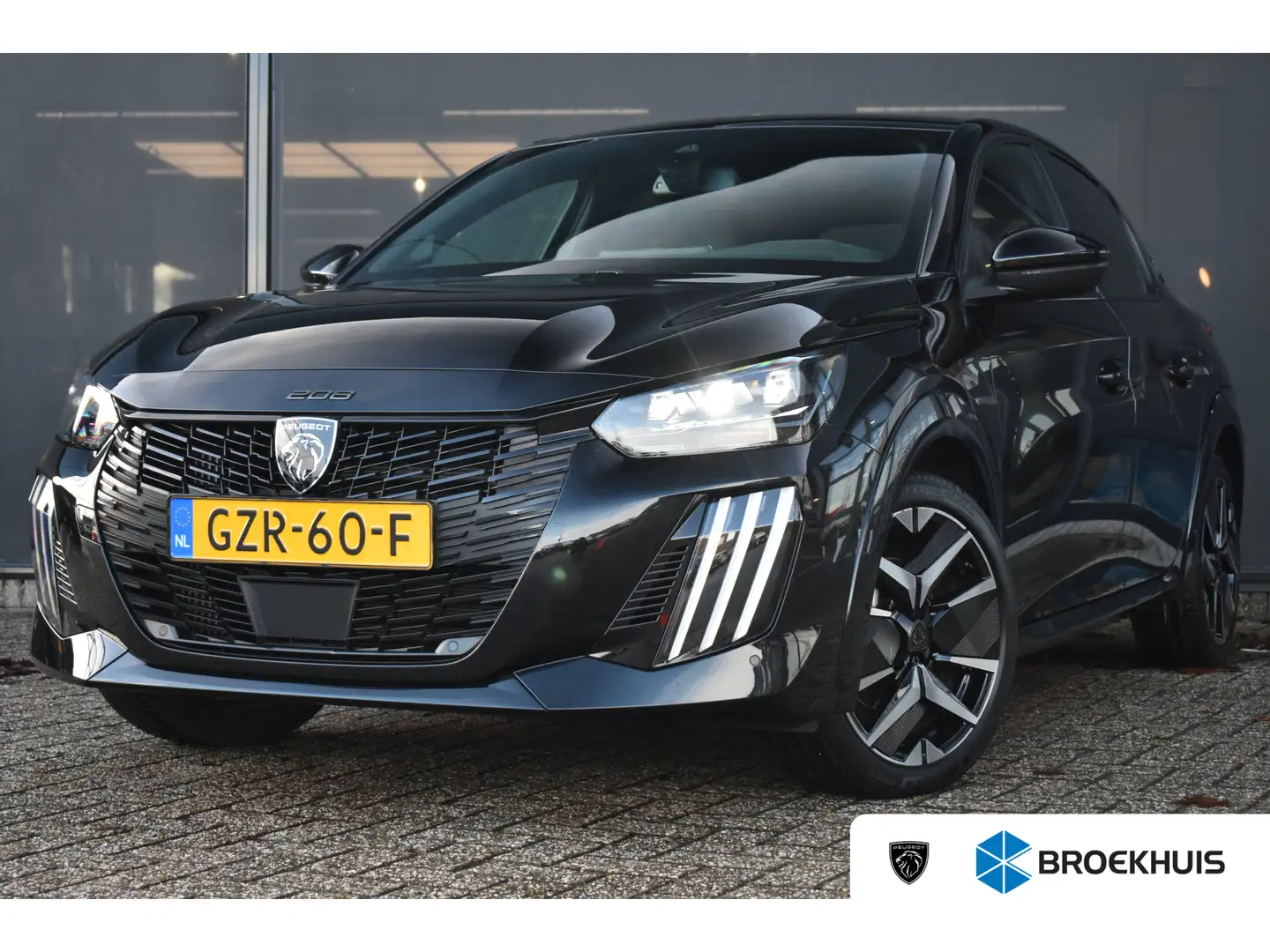 Peugeot 208 Hybrid 100 e-DCS6 GT | Navigatie by App | Sfeerver Noir - 1