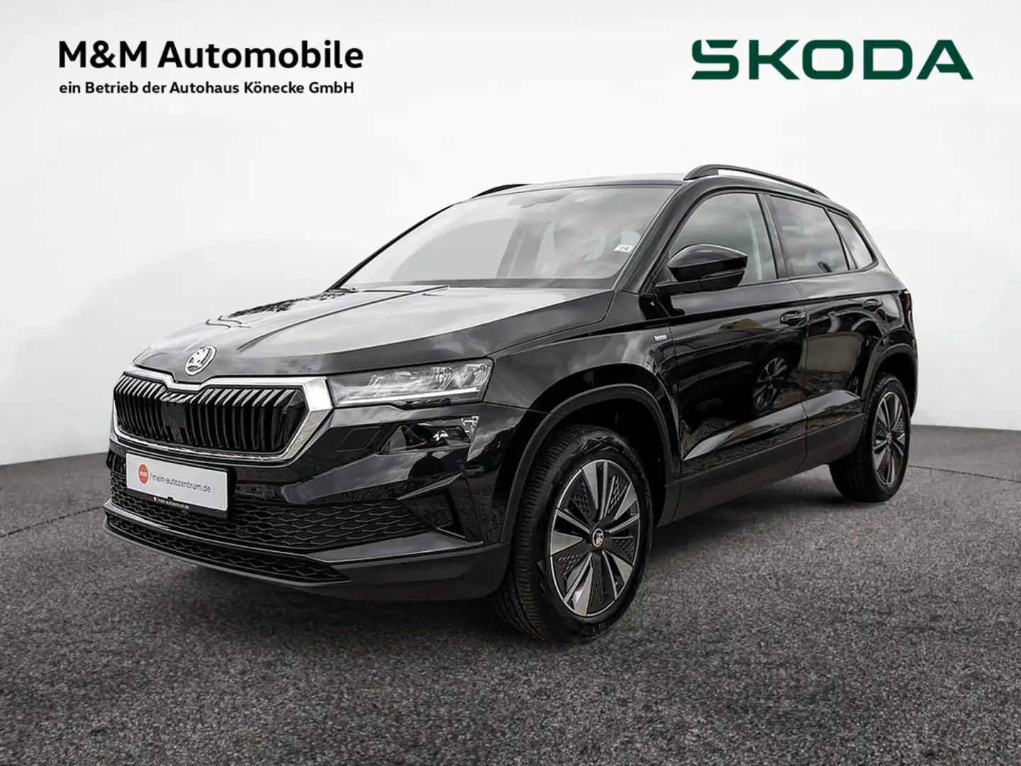 Skoda Karoq 1.5 TSI Tour AHK LED FES SHZ GRA ALU Schwarz - 1