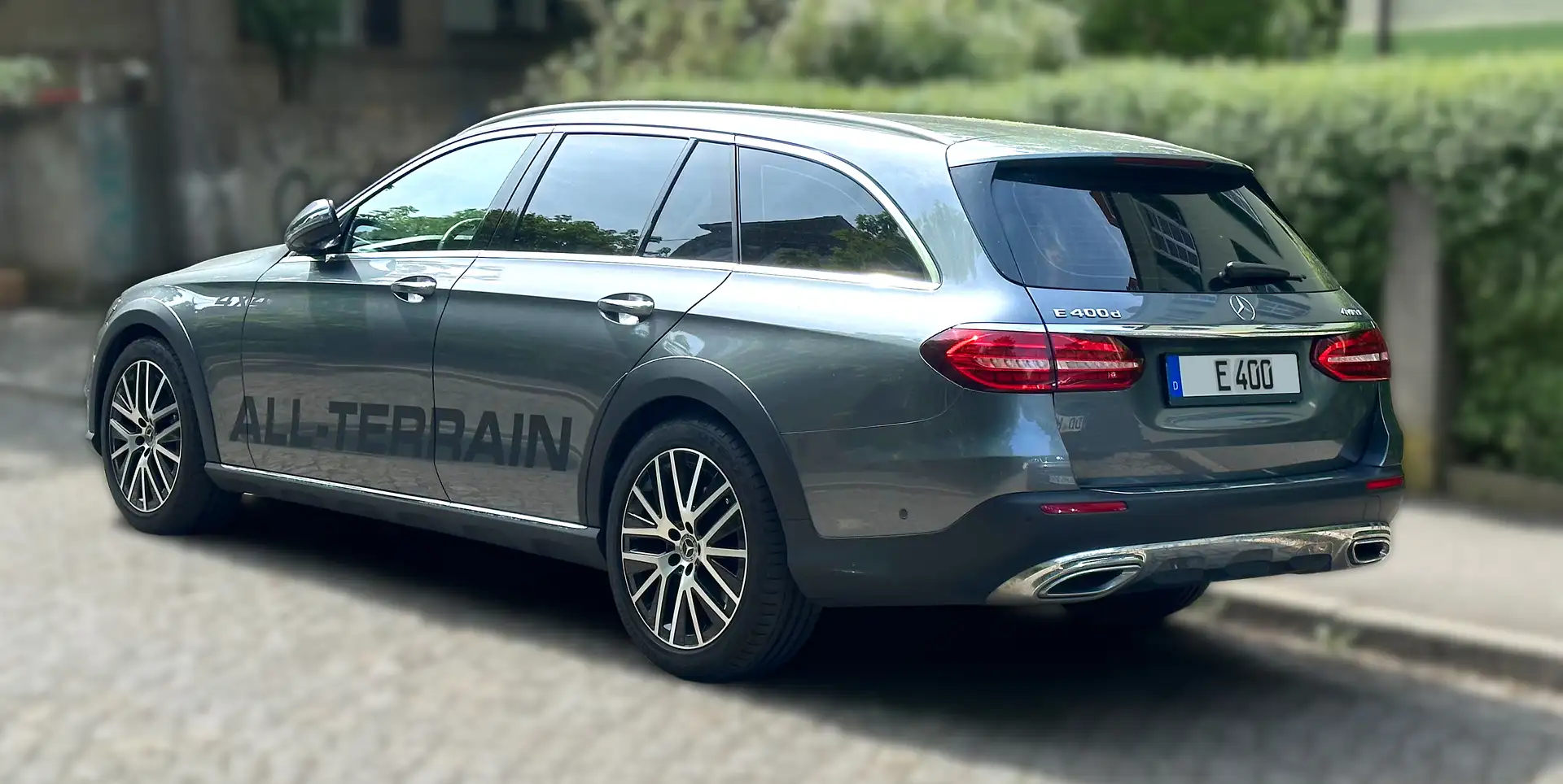 Mercedes-Benz E 400 d T 4M All-Terrain LED Burmester Akustik ExtraHiFi Grau - 2