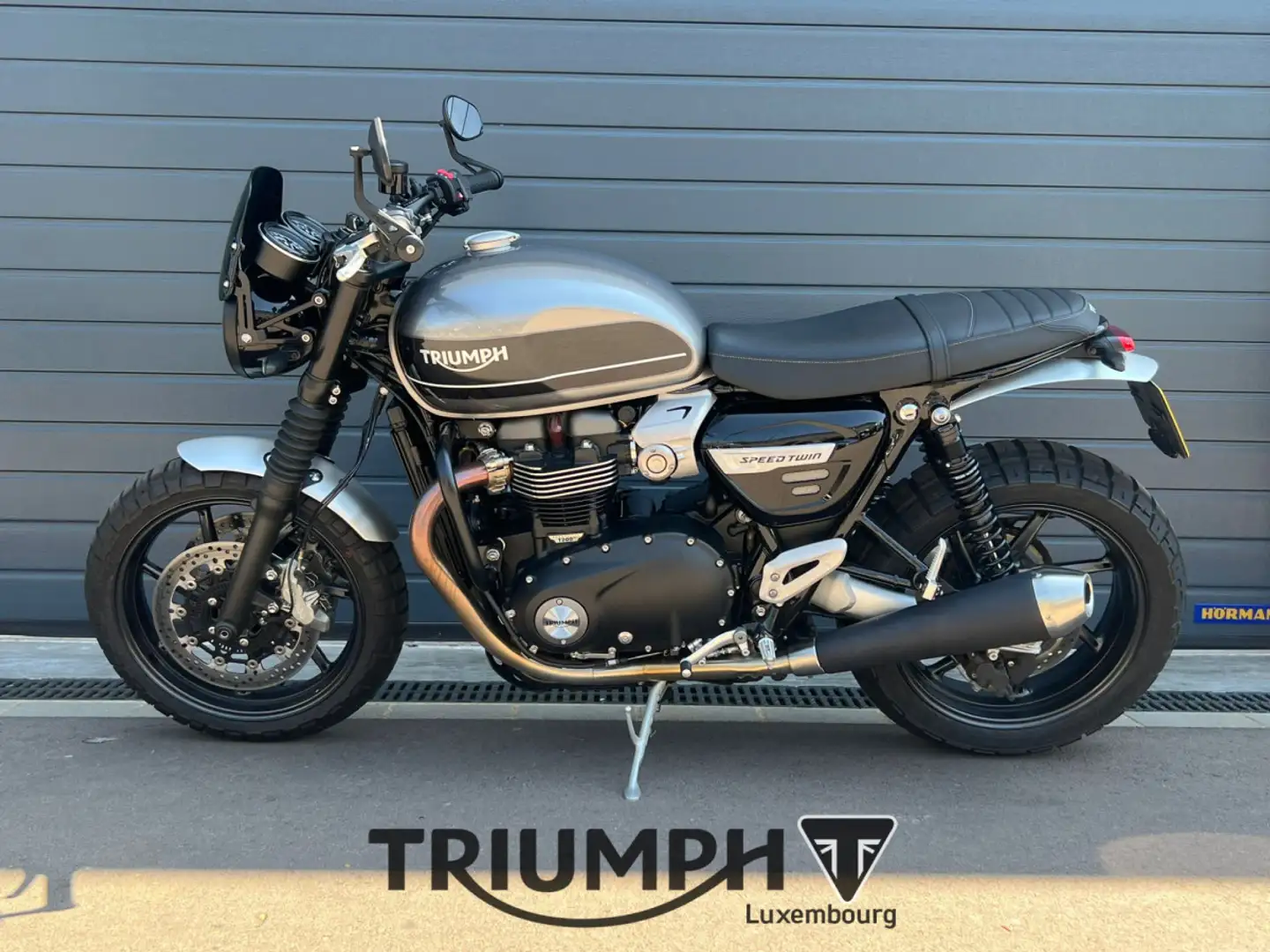 Triumph Speed Twin SPEED TWIN 1200 Gris - 1