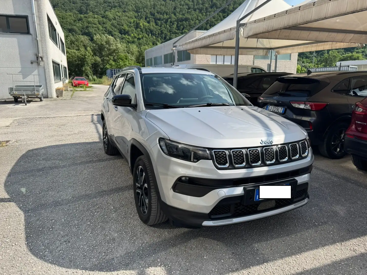 Jeep Compass 1.3 Turbo T4 190 CV PHEV AT6 4xe Business Plus Blanco - 1