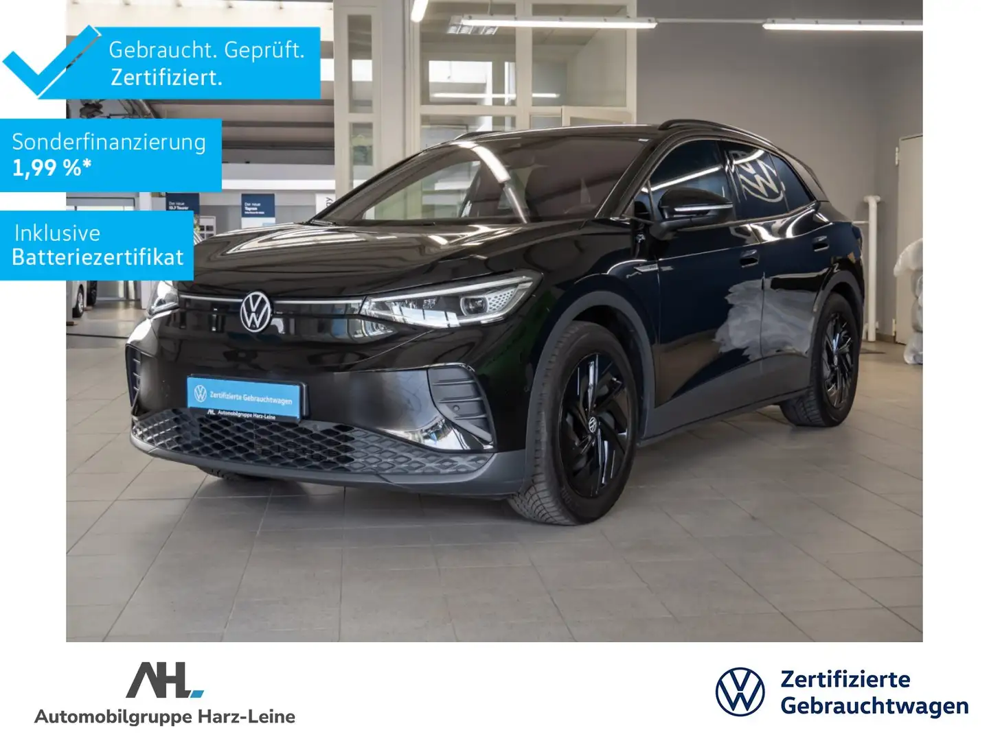 Volkswagen ID.4 PRO PERFORMANCE+BATTERIEPROTOKOLL+RÜCKFAHRKAM Noir - 1