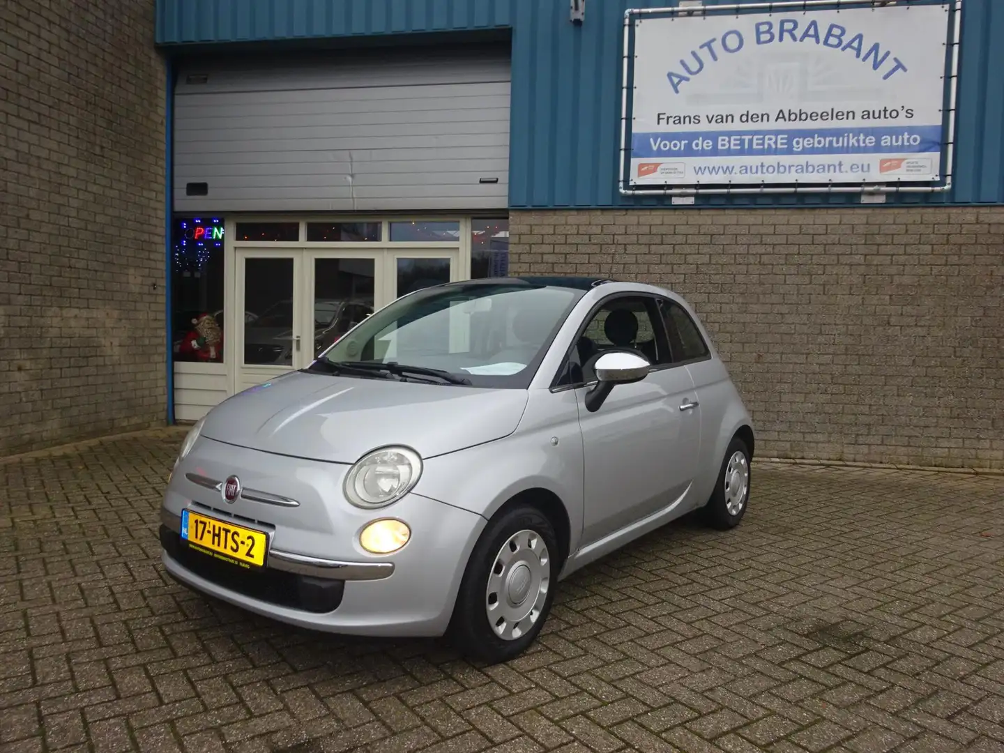 Fiat 500 1.2 Lounge Grijs - 1