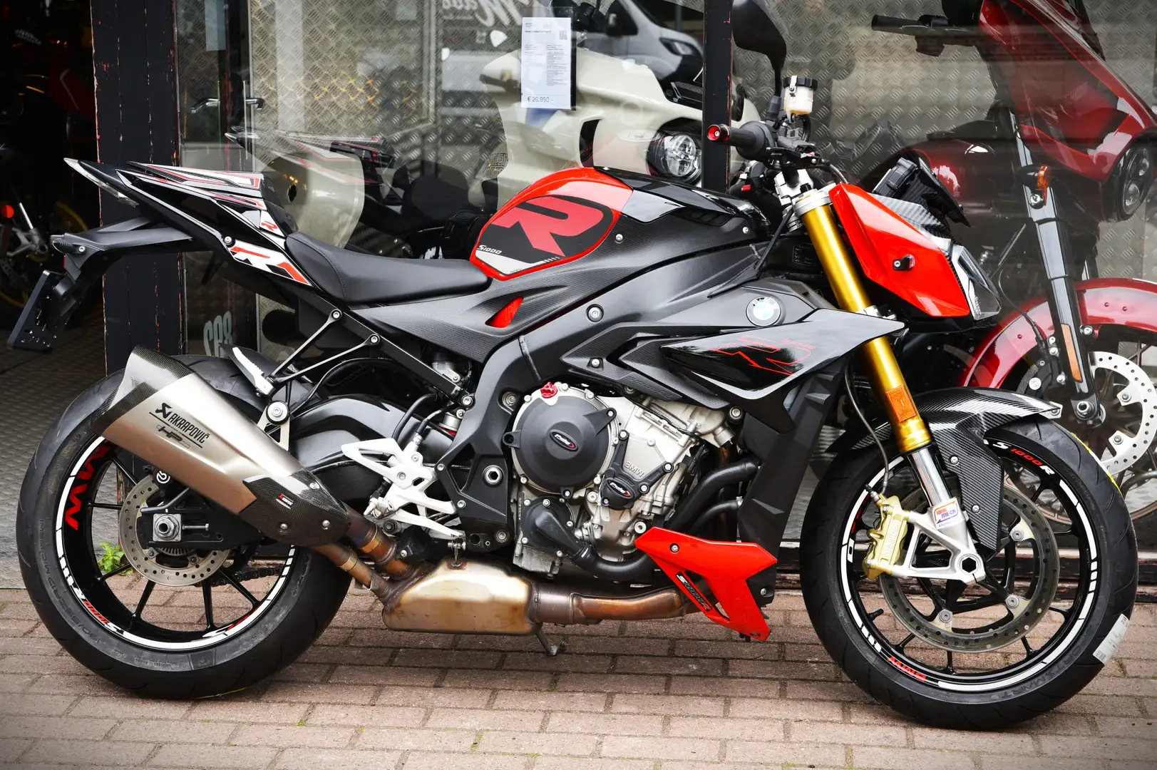 BMW S 1000 R ***MOTO VERTE*** Rouge - 2