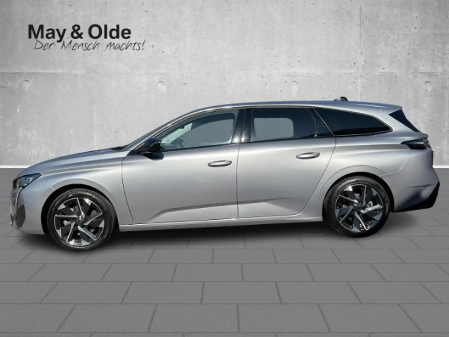 Peugeot 308 SW Allure Pack Aut T-Leder Navi LED SHZ PDC Klimaa Gris - 2