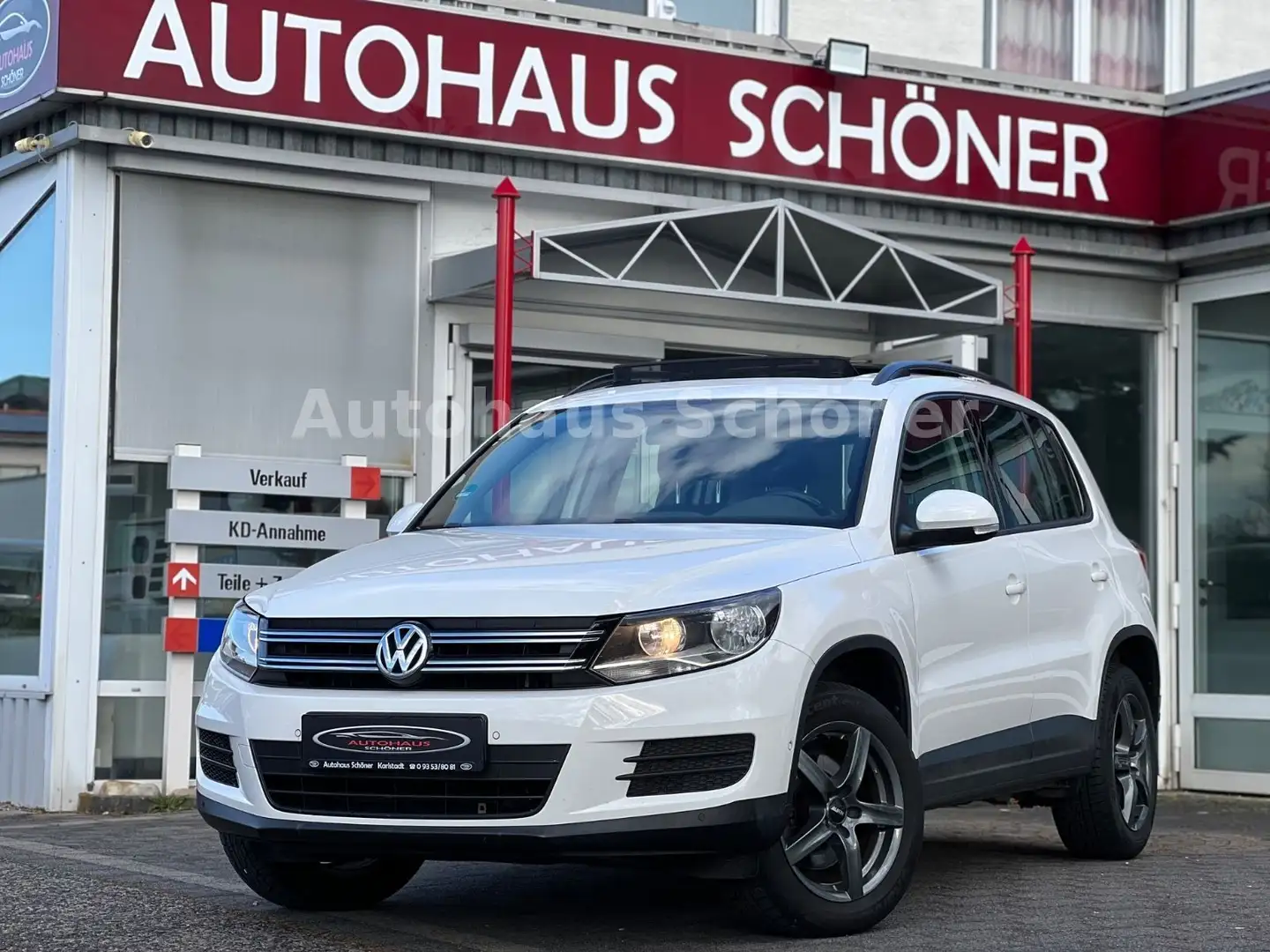 Volkswagen Tiguan Trend & Fun BMT**PANORAMA-KAMERA** Weiß - 1