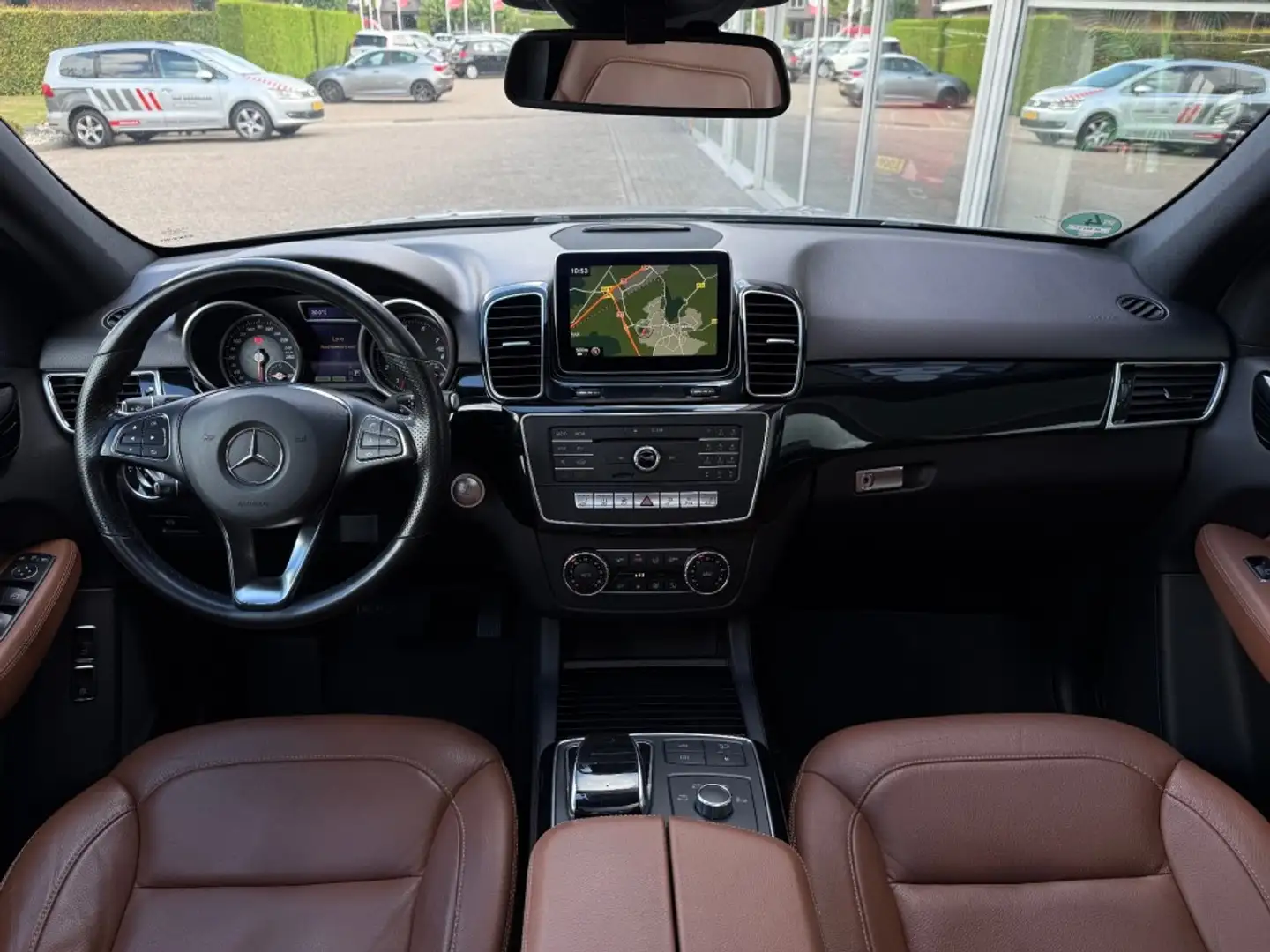 Mercedes-Benz GLE 500 GLE-klasse 500 e 4MATIC - NL Auto Pano Leder NAVI Grau - 2