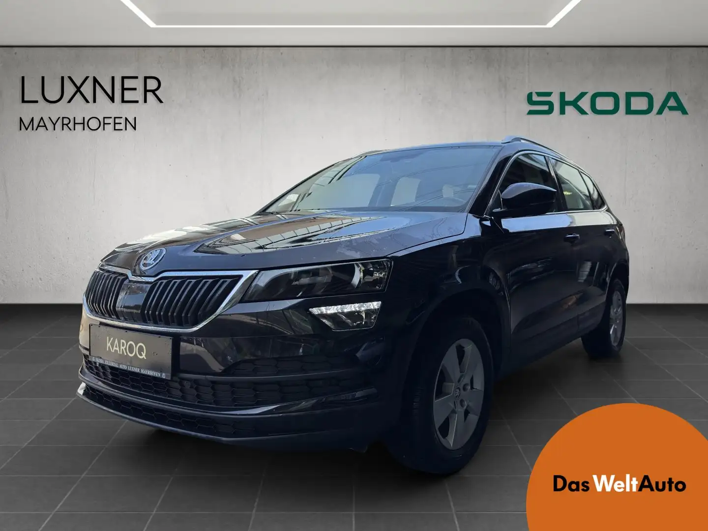 Skoda Karoq Ambition 125 TDI Zwart - 1