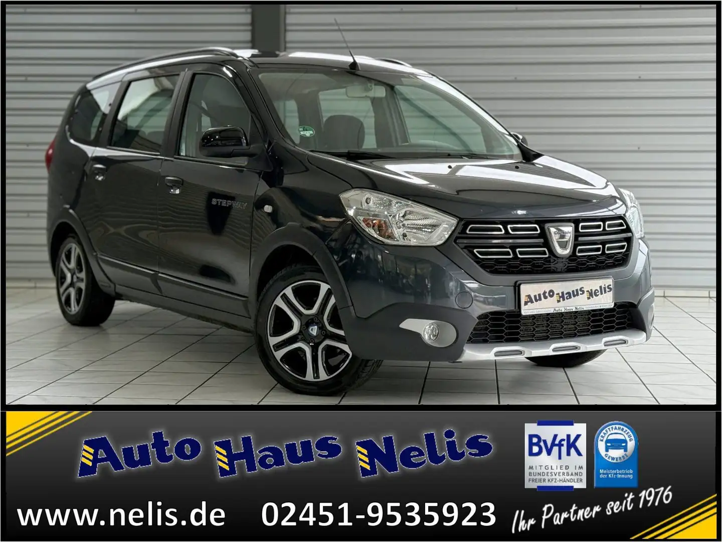 Dacia Lodgy 1,5 dCi Blue Stepway Plus 7-Sitze Navi DAB Gris - 1