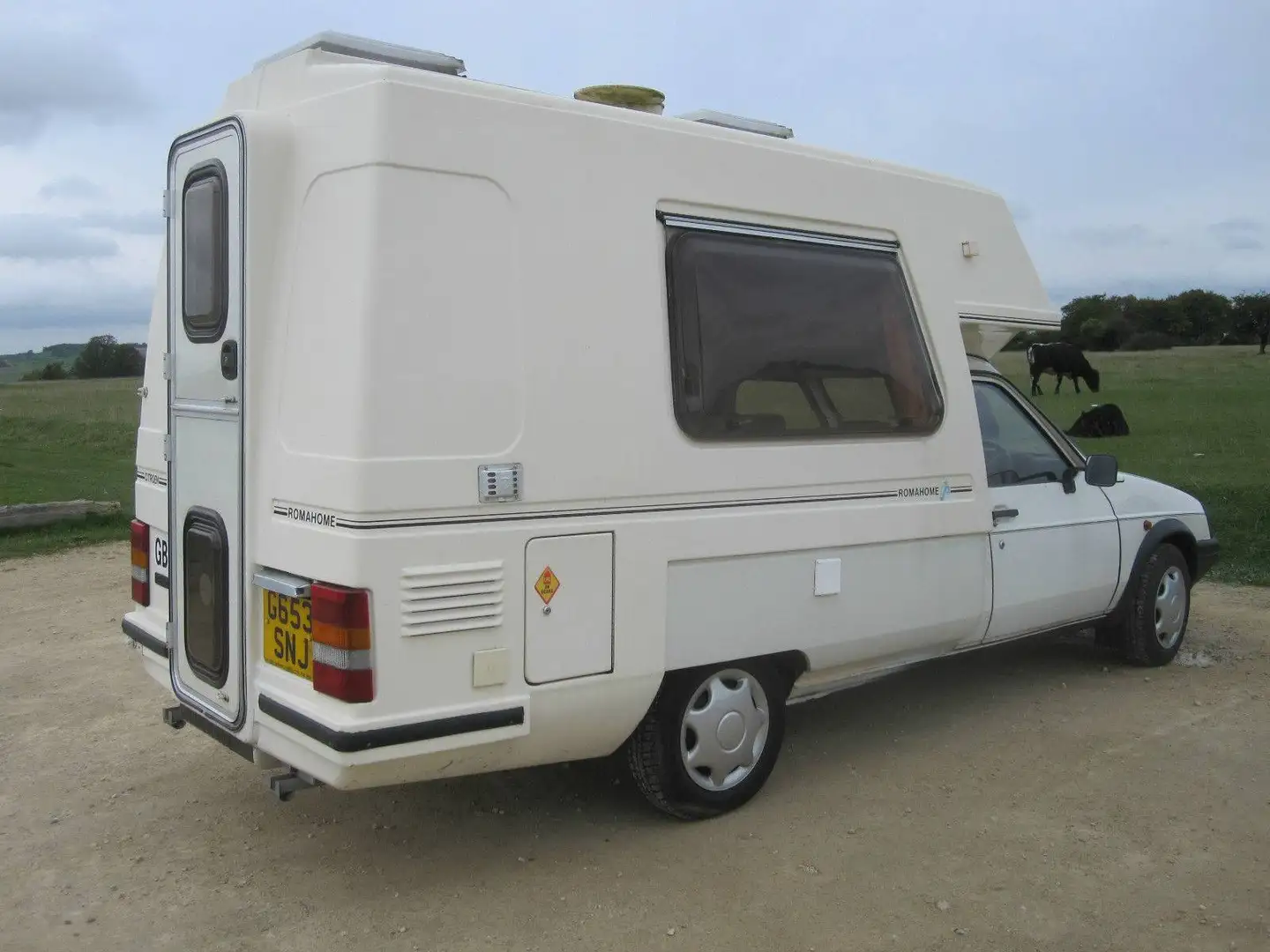Citroen C15 C 15 D Familiale Ds. Weiß - 2