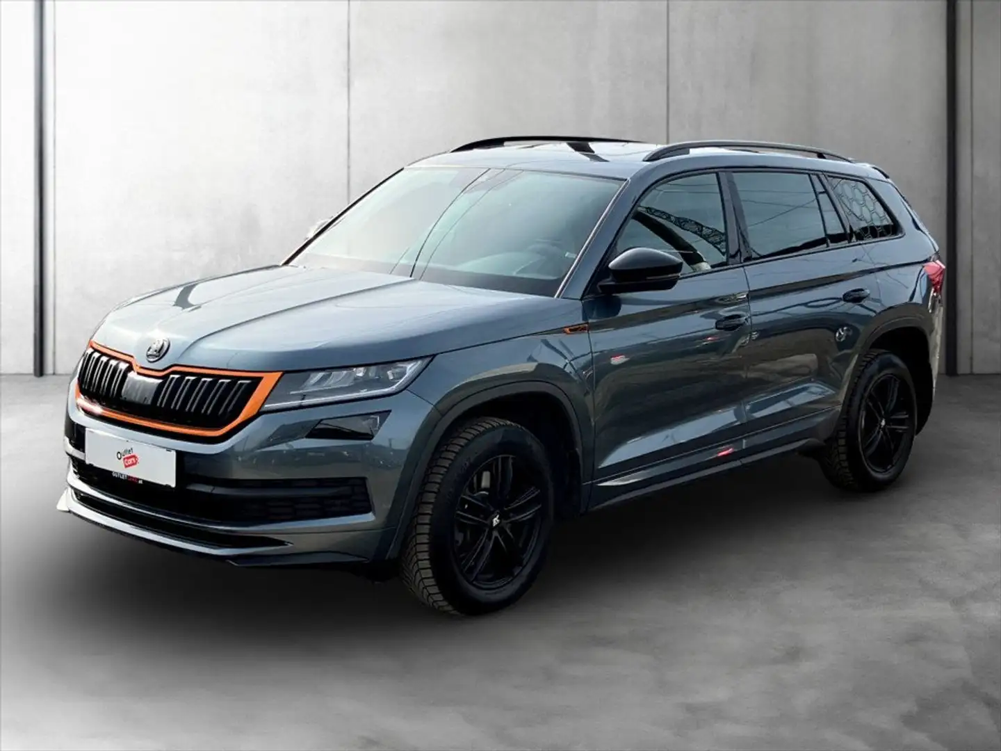 Skoda Kodiaq 2.0 TDI 4x4 Sportl. LED+Pano+RADAR+ALCANT. Grau - 2