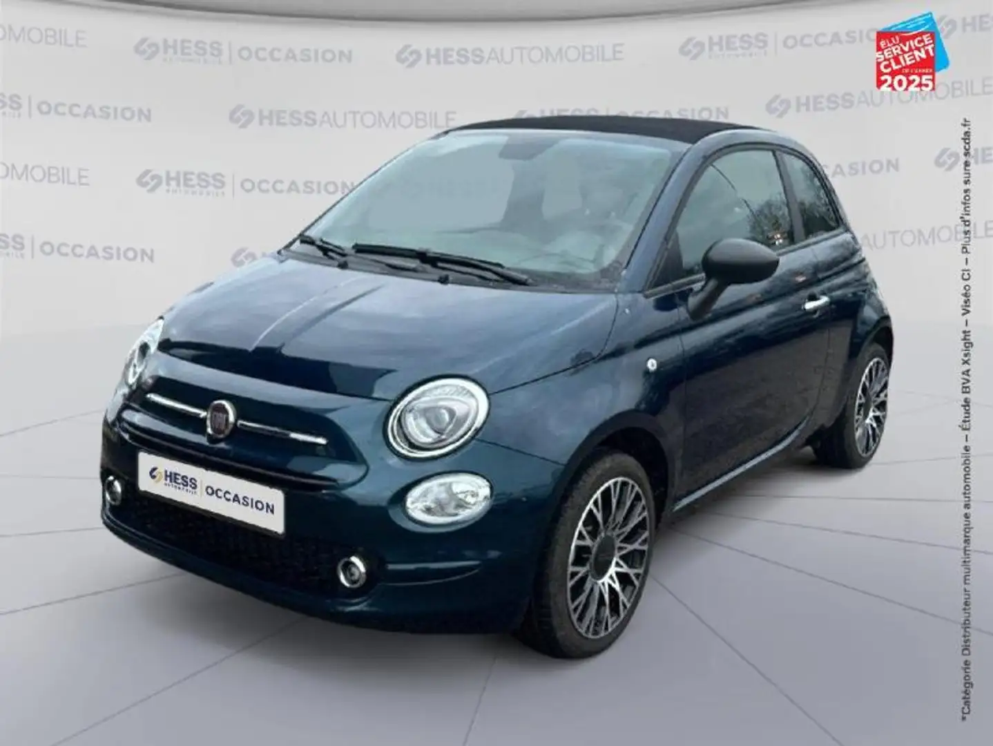 Fiat 500C 1.0 70ch BSG S\u0026S Pack Confort Vert - 1