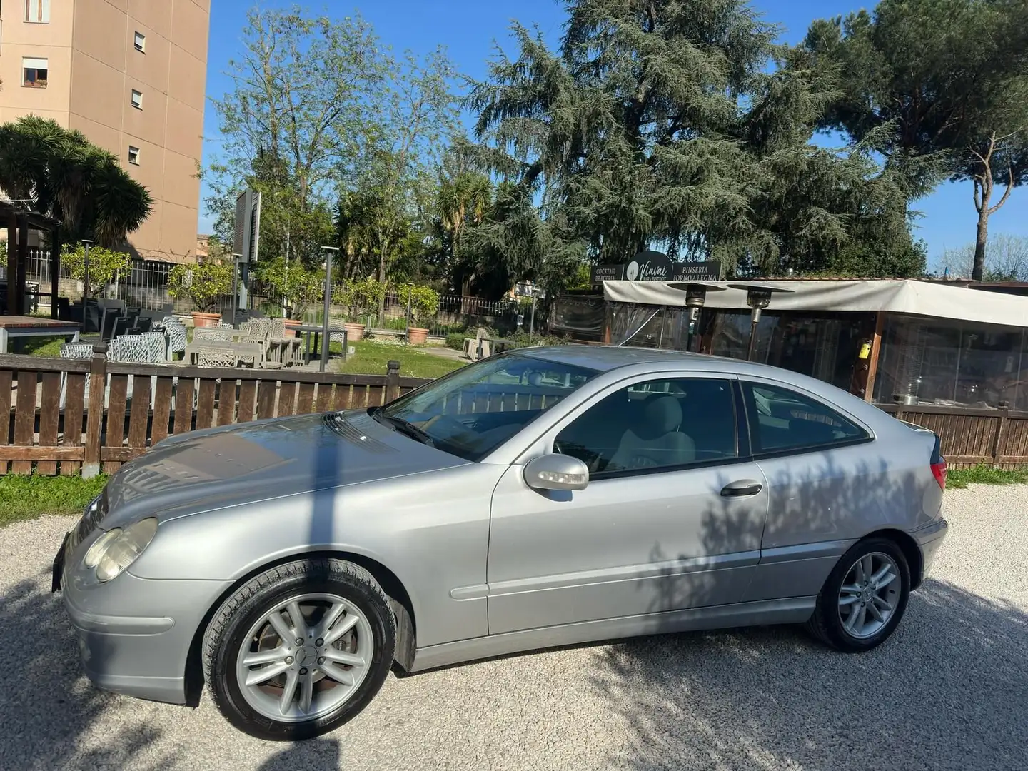 Mercedes-Benz C 200 C 200 Kompr. cat Sportcoupé Evo Argent - 1