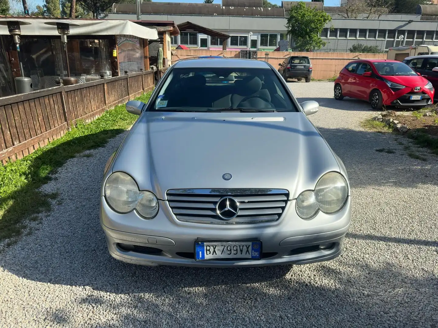 Mercedes-Benz C 200 C 200 Kompr. cat Sportcoupé Evo Argent - 2