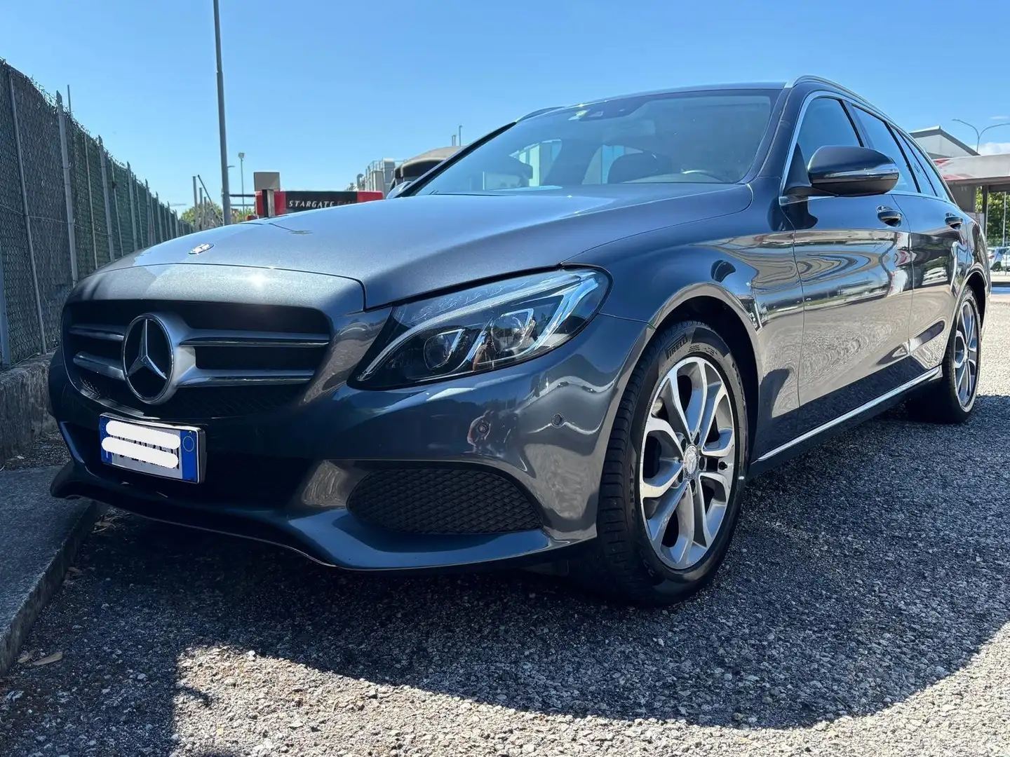 Mercedes-Benz C 220 Classe C-S205 2014 SW SW d (bt) Sport auto Grigio - 2