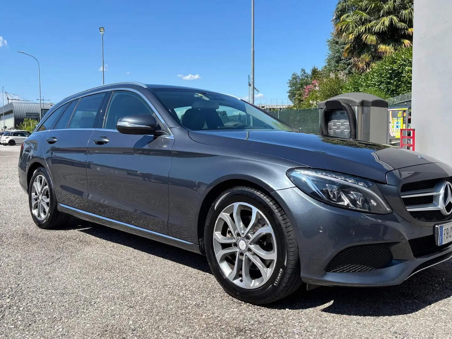 Mercedes-Benz C 220 Classe C-S205 2014 SW SW d (bt) Sport auto Grigio - 1