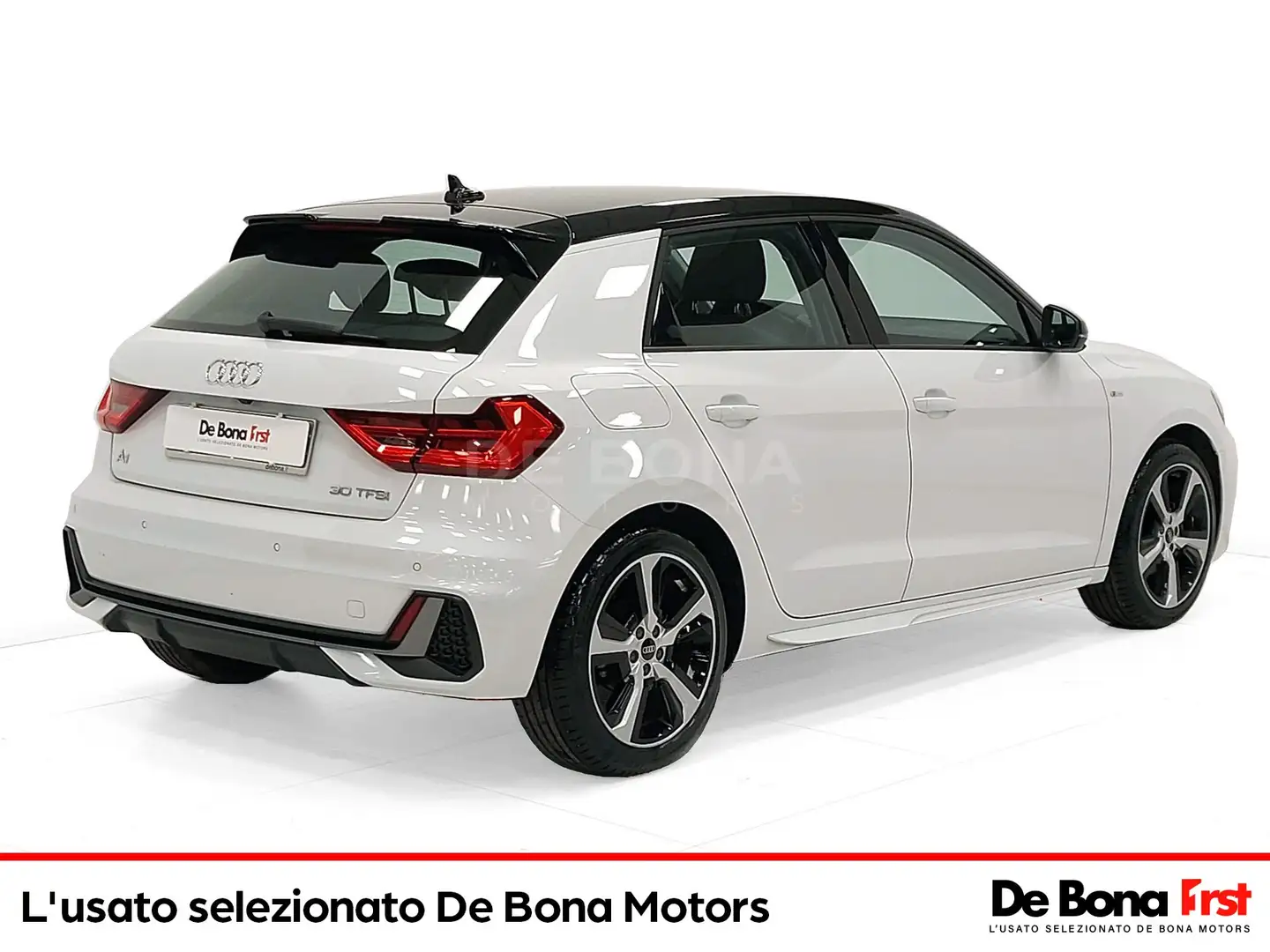 Audi A1 sportback 30 1.0 tfsi admired advanced 110cv s-tro Bianco - 2