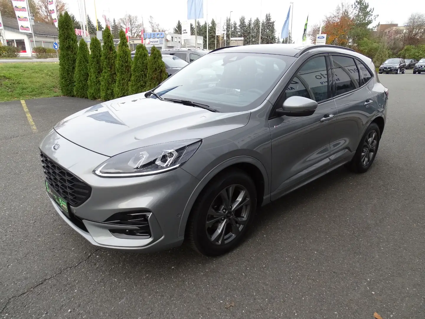 Ford Kuga 1.5 EcoBoost ST-Line X *HUD*Pano*AHK*ACC* Argent - 2