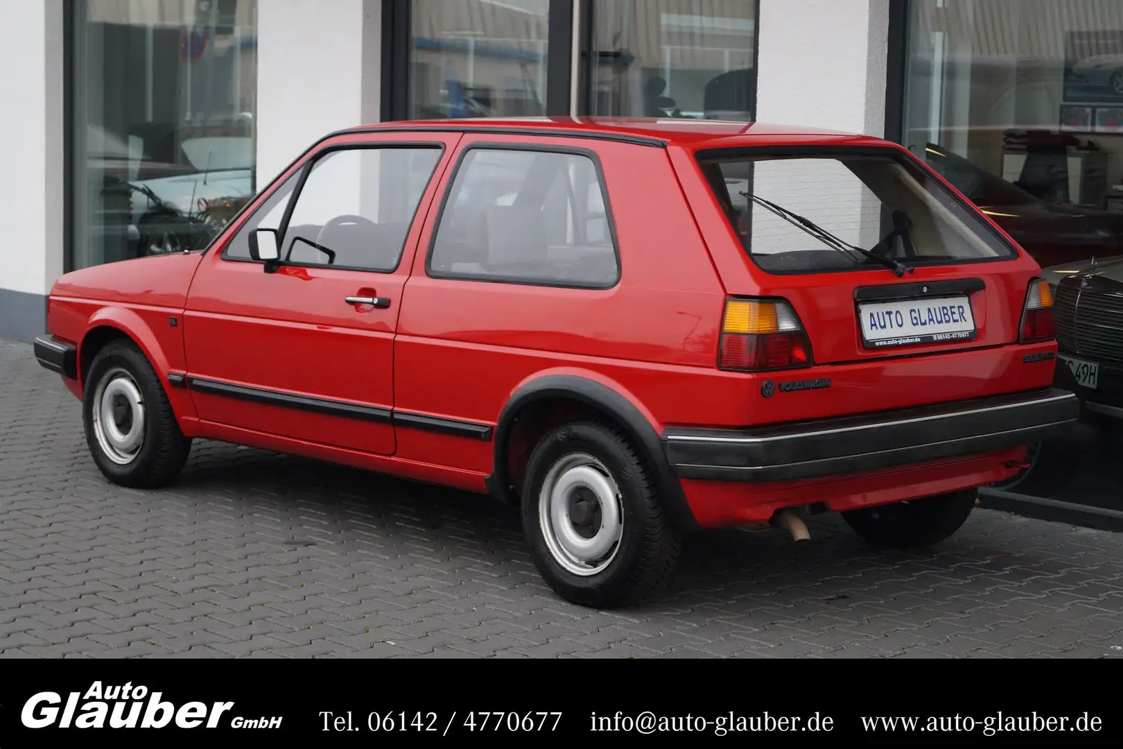 Volkswagen Golf II 1.8 CL Automatik/Schiebedach/Alcantara Rojo - 2