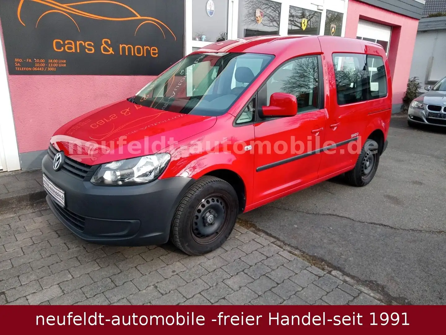 Volkswagen Caddy JAKO-O Trendline PDC Klima Rot - 1