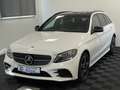 Mercedes-Benz C 300 d T 4Matic AMG-Line Night Wide Pano 360° Weiß - thumbnail 2