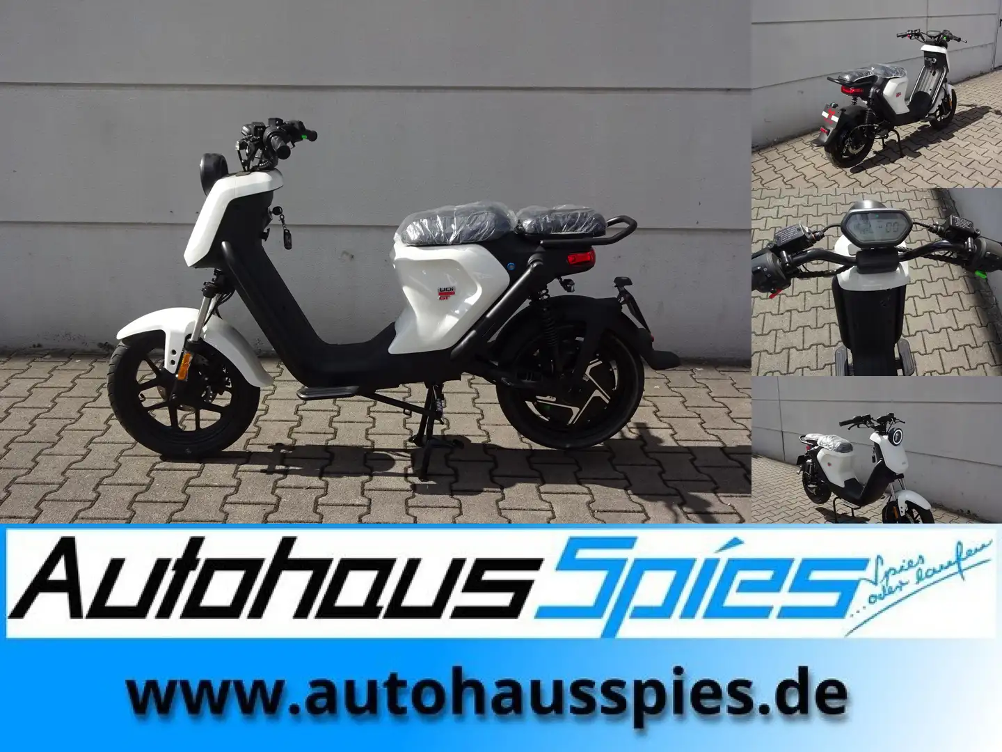 Niu UQi GT 45KM/H 1500W (!!Herbstoffensive Hammer !! P Wit - 1