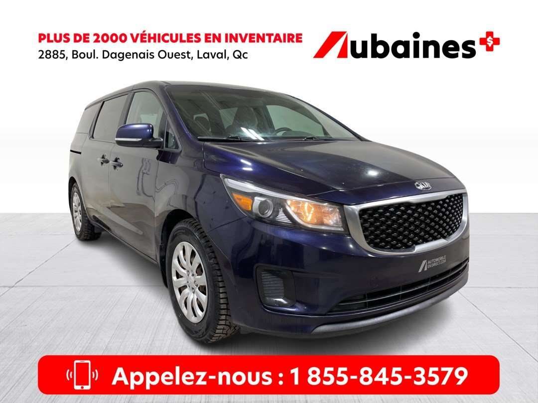 2018 Kia Sedona L A/C 7 places