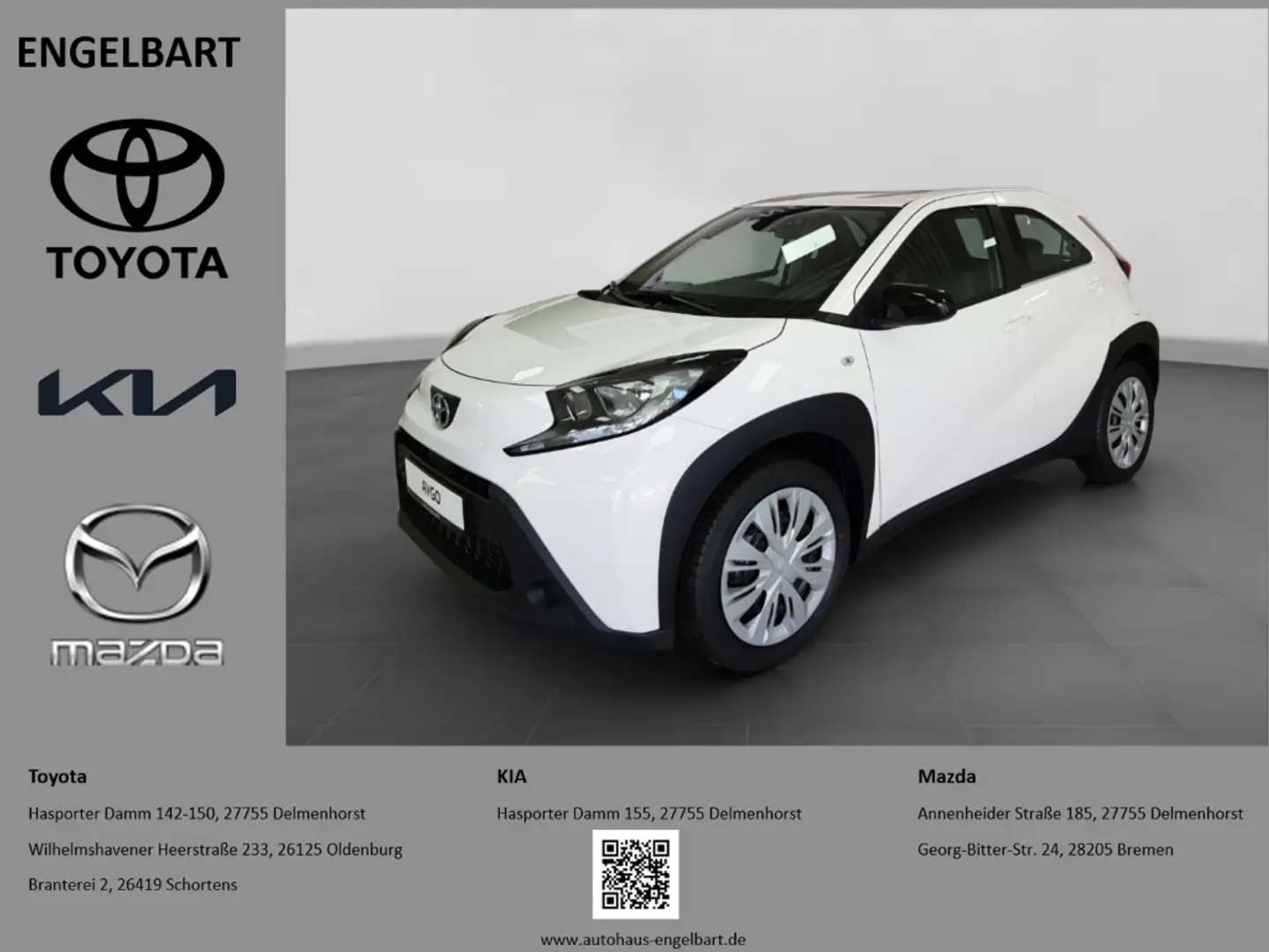 Toyota Aygo X 1.0 Business Edition Sitzheizung Blanc - 1