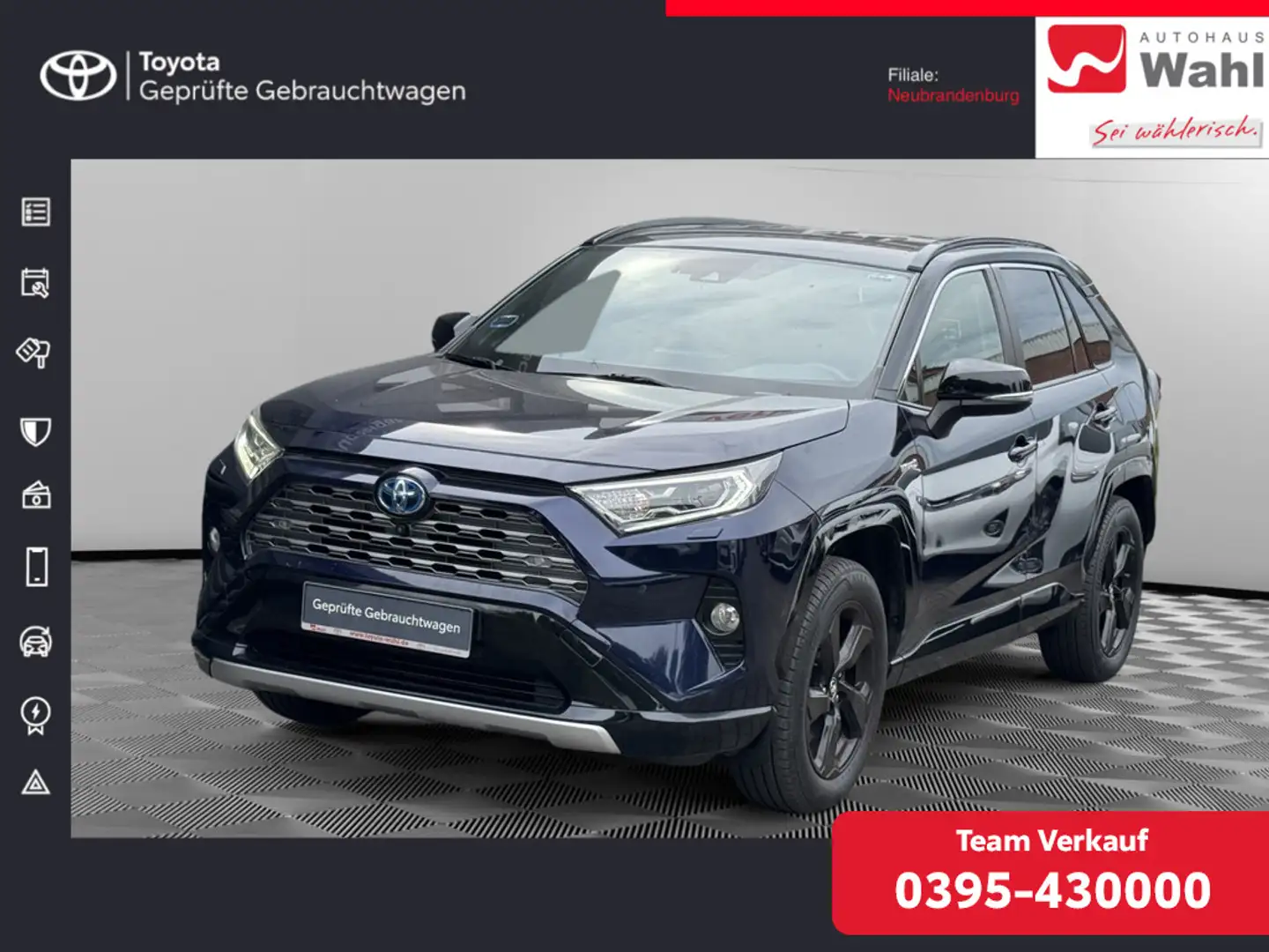 Toyota RAV 4 Bleu - 1