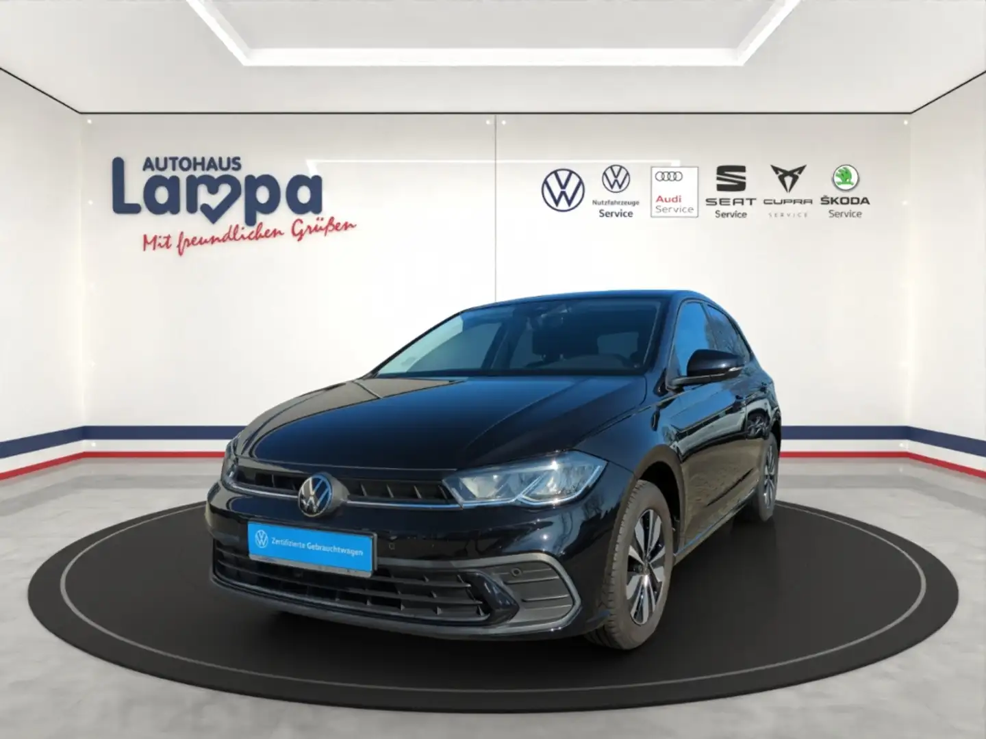 Volkswagen Polo VI Move 1.0 TSI 5-Gang NAV,PDC,SHZ,LED Schwarz - 2