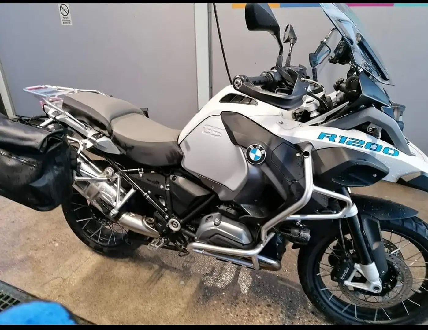 BMW R 1200 GS Adventure completamente originale e di serie bmw Bianco - 1