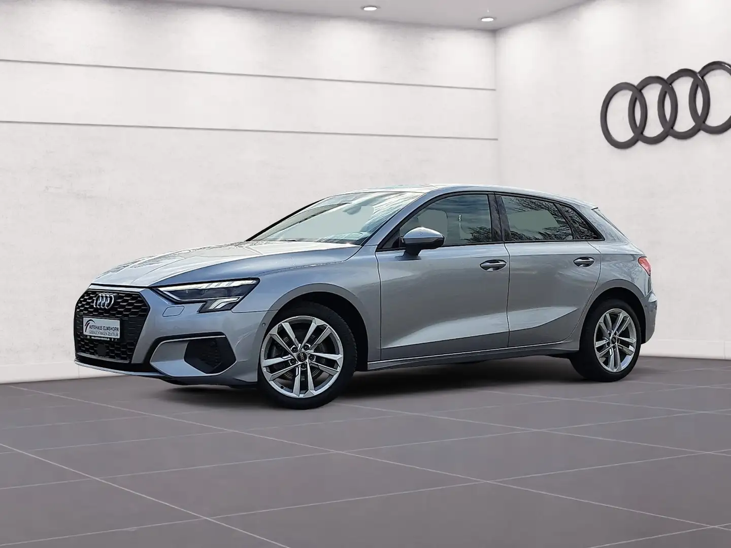 Audi A3 Sportback 30 TFSI S tronic AHK NAV KAM APP LED PD Argent - 2