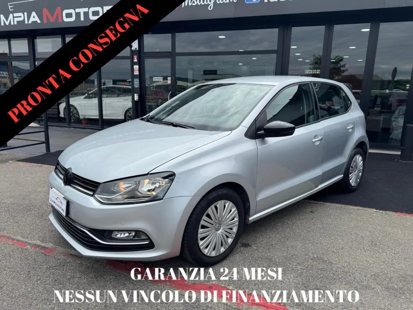Volkswagen Polo Polo 5p 1.4 tdi bm Comfortline 75cv Argento - 1