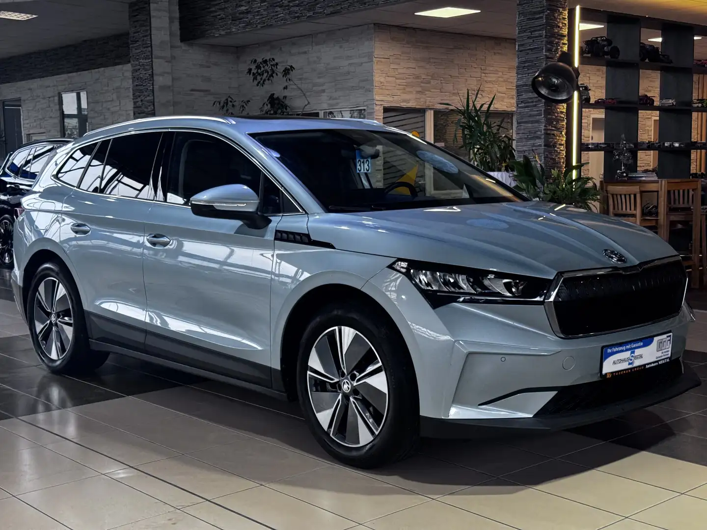 Skoda Enyaq 85 ecoSuite Pano. Leder Navi LED AHK Зелёный - 1