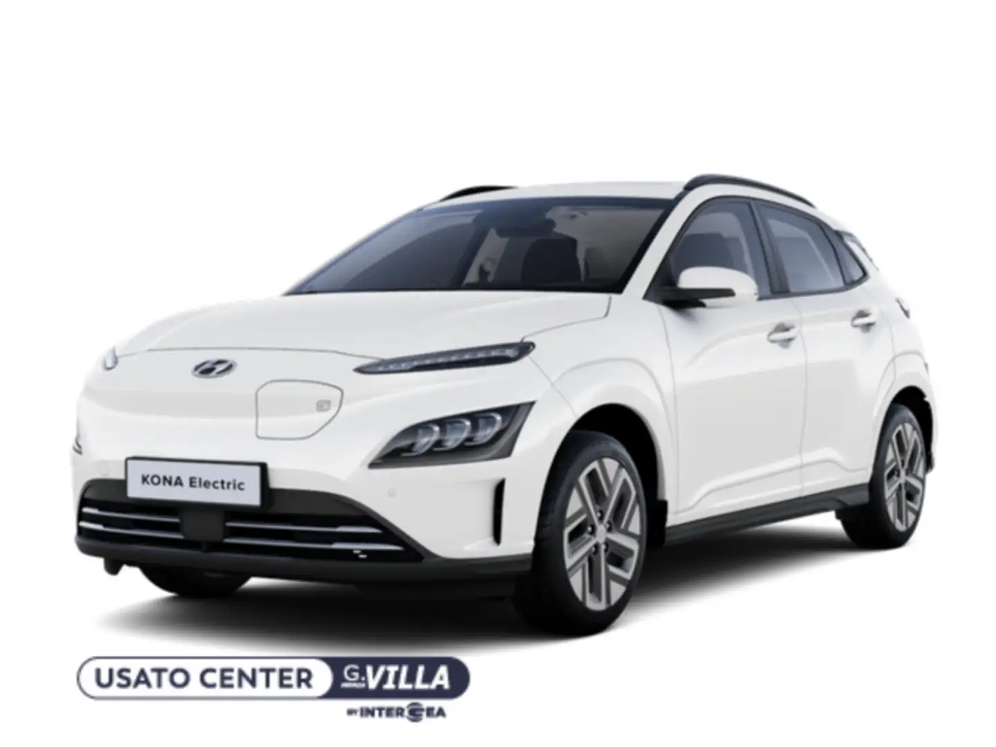 Hyundai KONA EV 39 kWh Exclusive con Finanziamento Bianco - 1