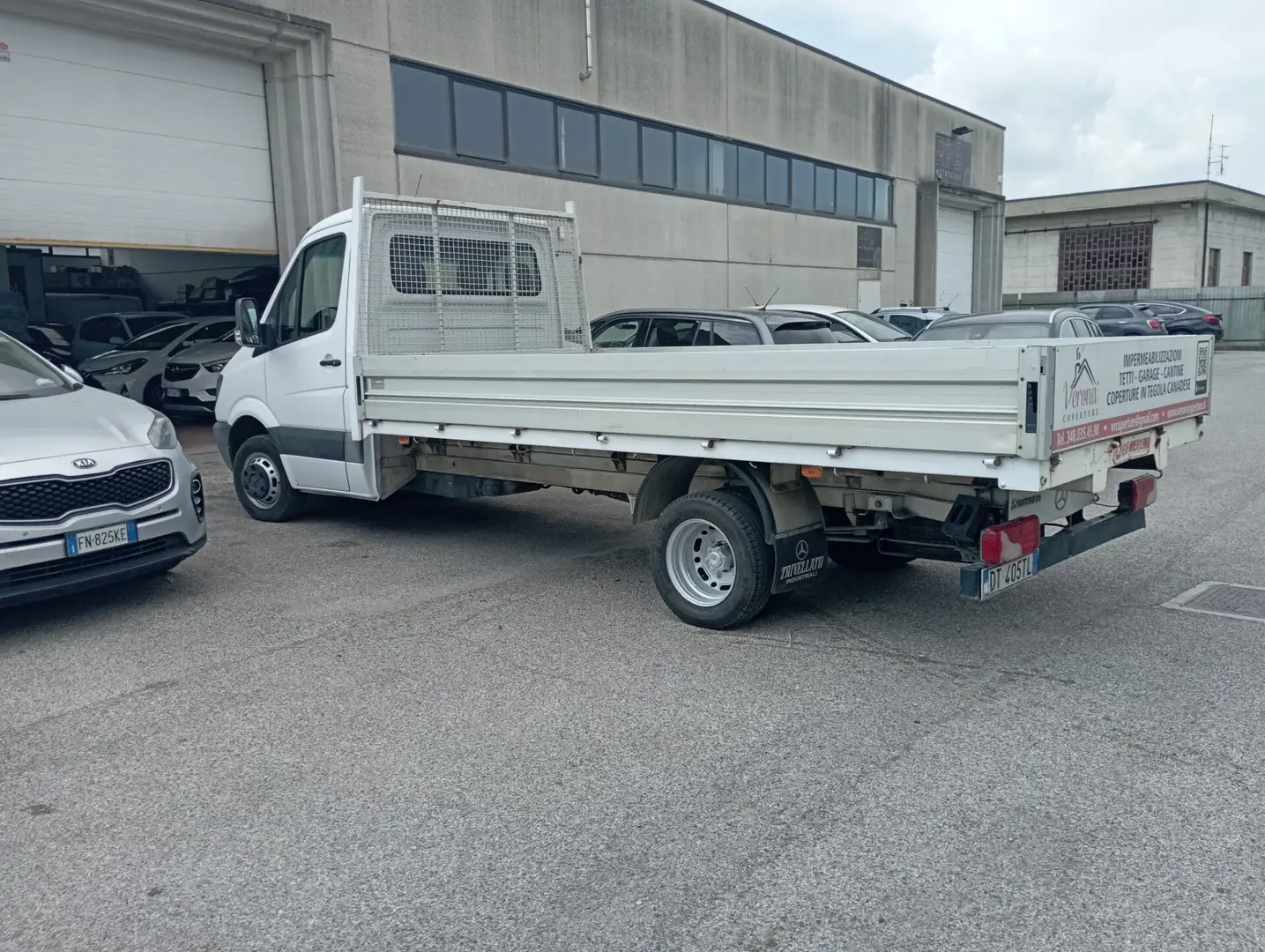 Mercedes-Benz Sprinter MB 415 CDI T35 CASSONATO GEMELLATO Blanc - 2