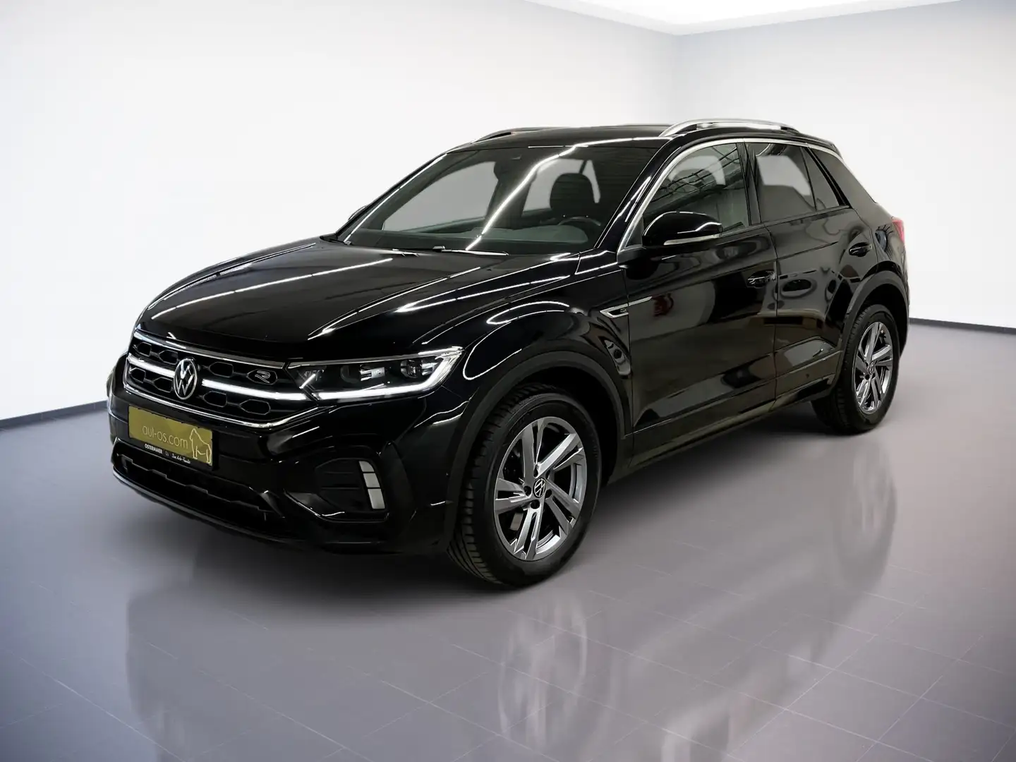 Volkswagen T-Roc R-LINE 2.0TDI 150PS.DSG.MATRIX.NAVI.CLIMA.AHK.KAME Schwarz - 2