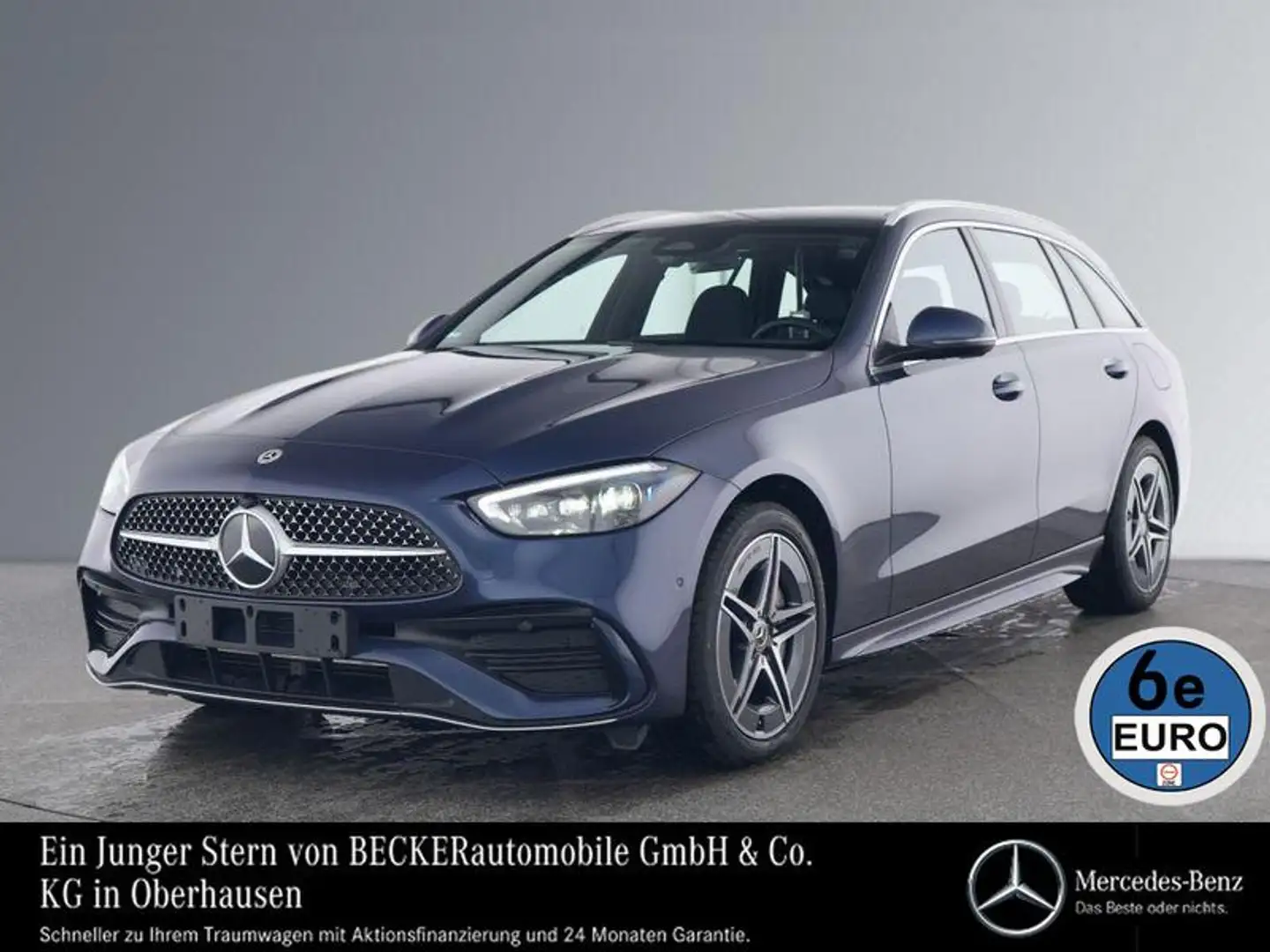 Mercedes-Benz C 300 Te AMG PANORAMA DIGITAL LIGHT TOTWINKEL Azul - 1