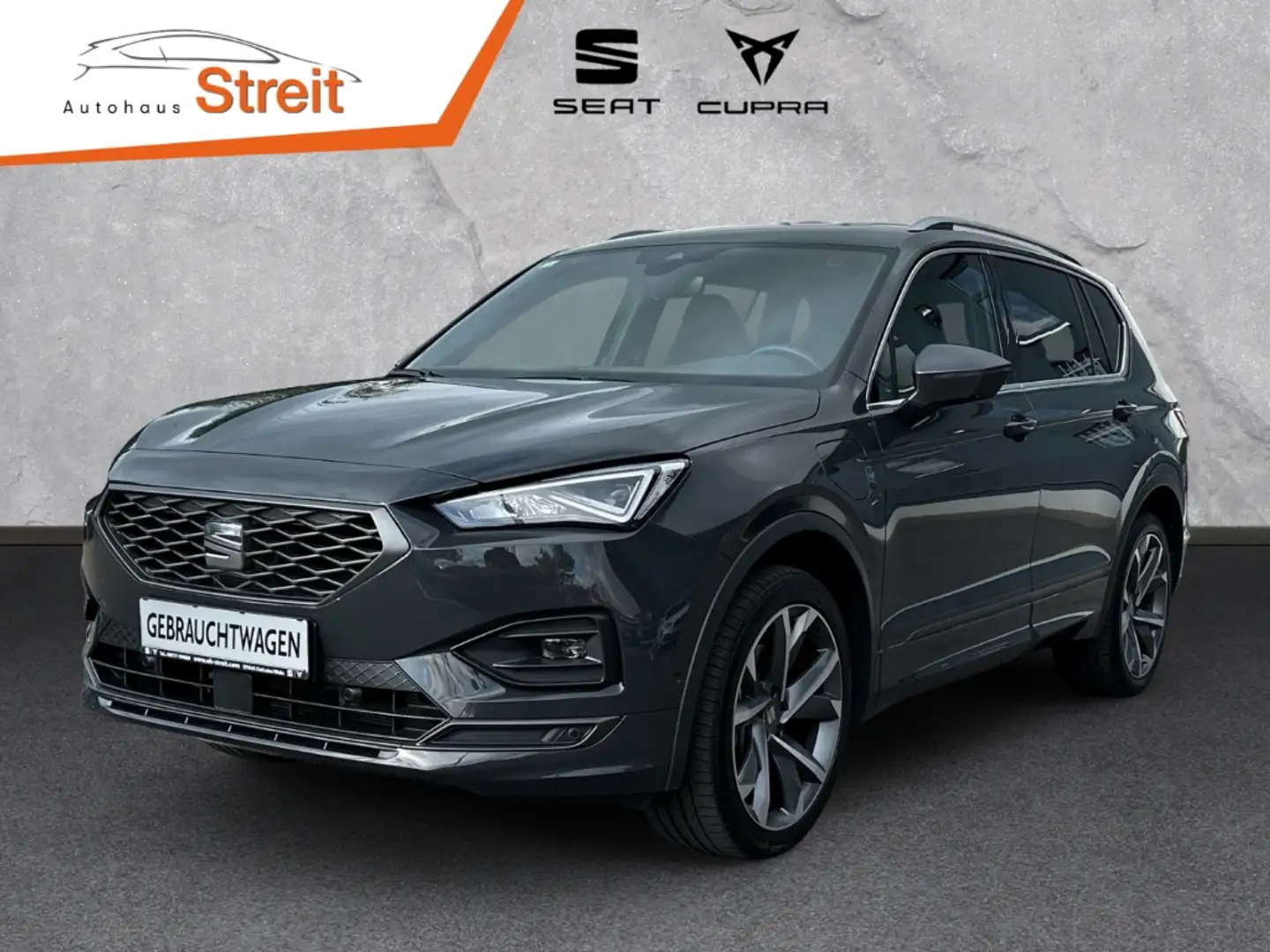 SEAT Tarraco FR 1,4 e-HYBRID 6-Gang DSG AD AHK-klappbar Navi Di Gris - 1