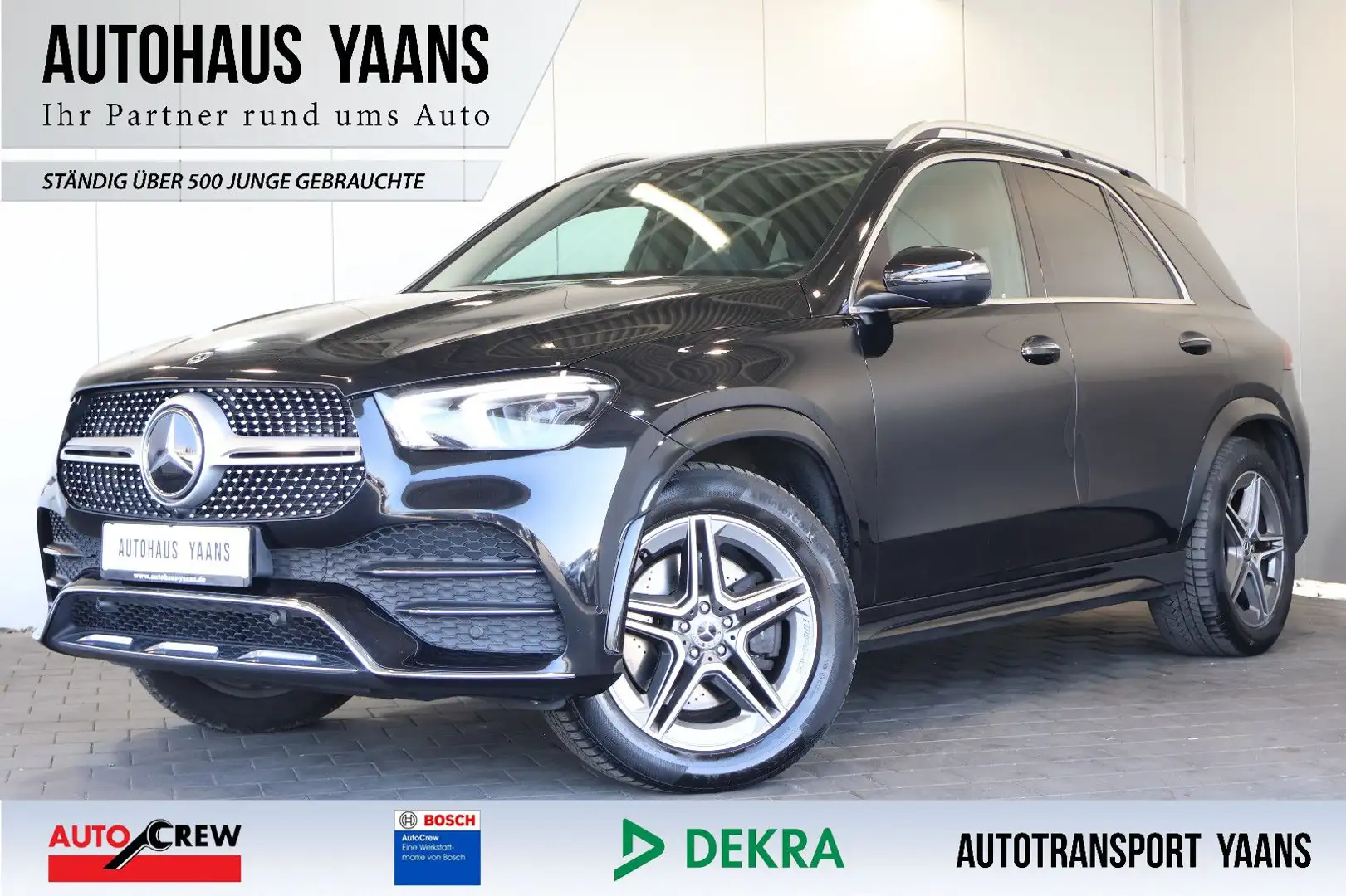 Mercedes-Benz GLE 300 d 4M AMG AIR+WIDE+HUD+360°+PANO+MEM+AHK Schwarz - 1