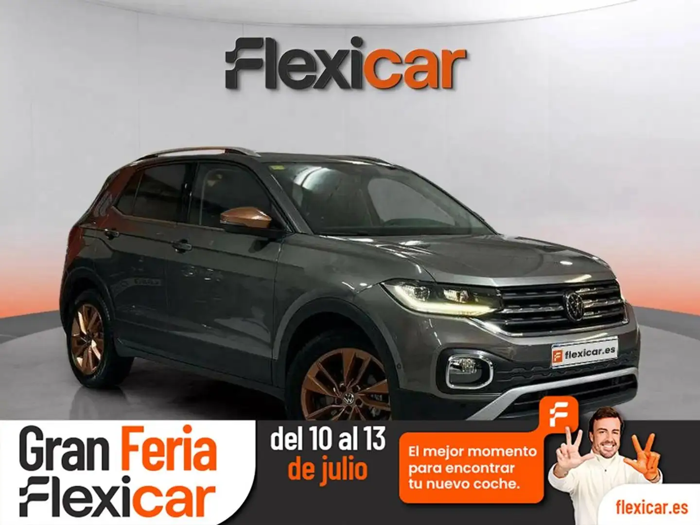 Volkswagen T-Cross 1.0 TSI Sport 85kW Gris - 1