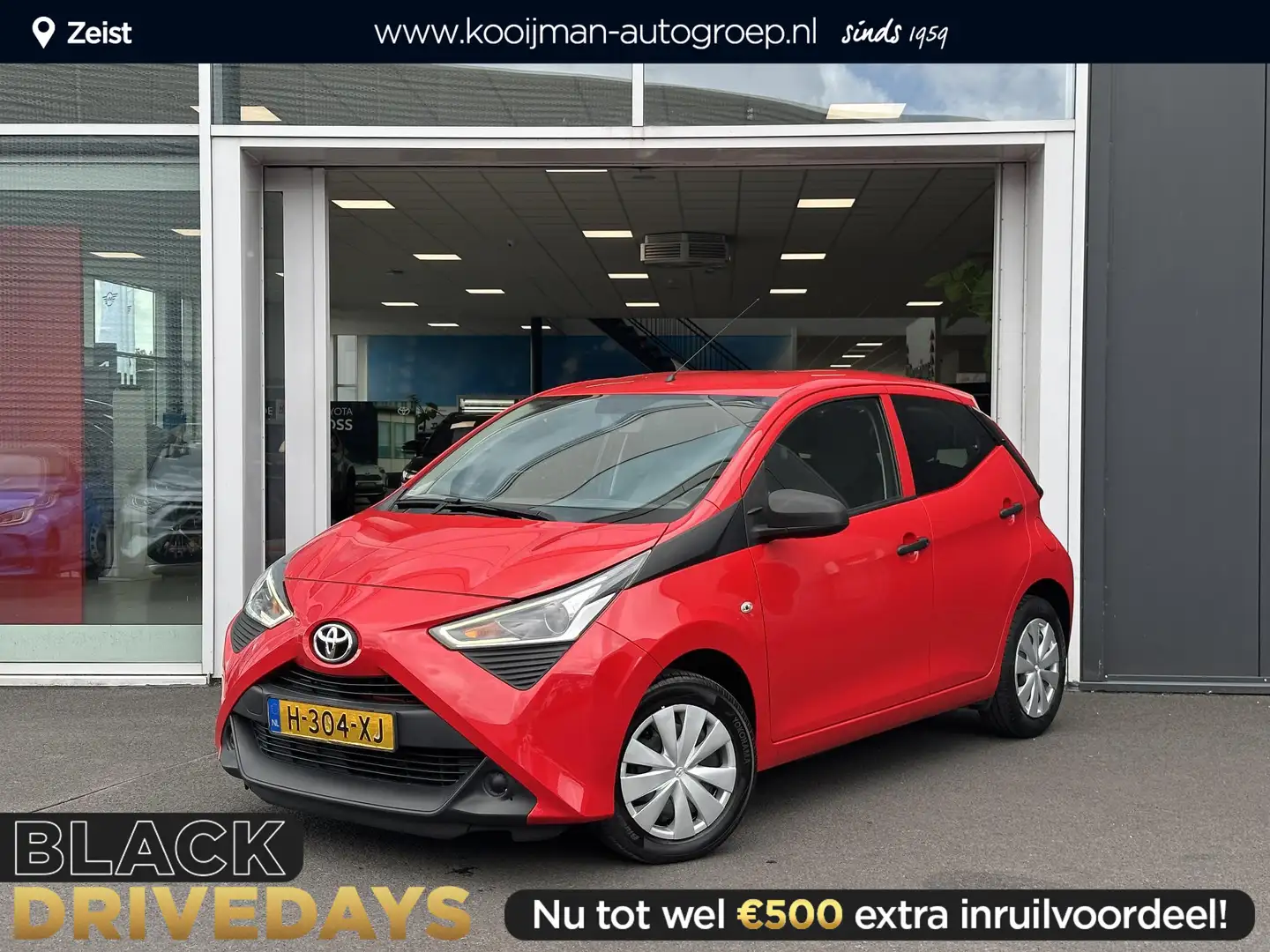 Toyota Aygo 1.0 VVT-i x-fun Airco | Bluetooth Rouge - 1