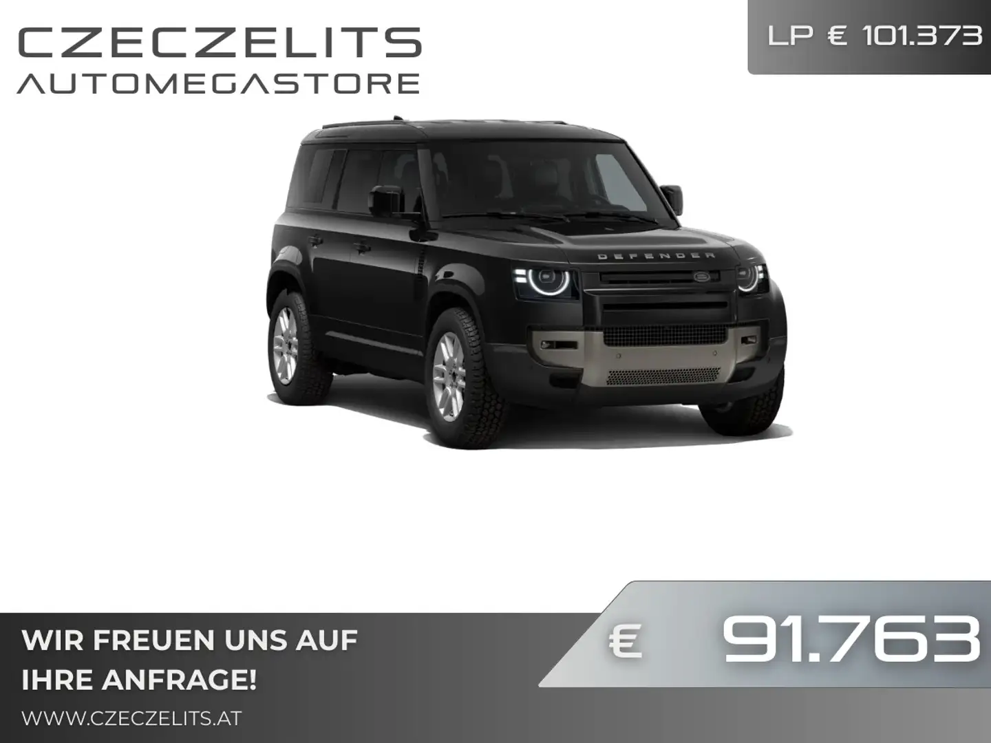Land Rover Defender 110 D200 AWD S Aut. Schwarz - 1