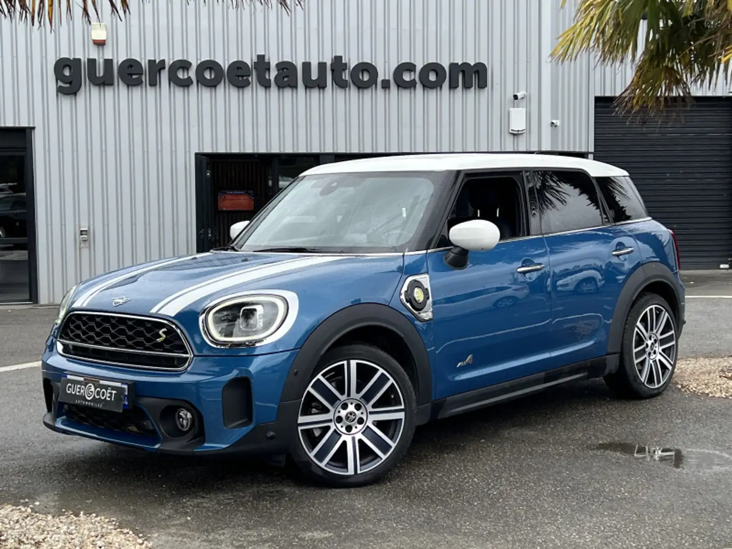 MINI Countryman C COOPER SE  125CH + 95CH YOURS ALL4 BVA6 Bleu - 2