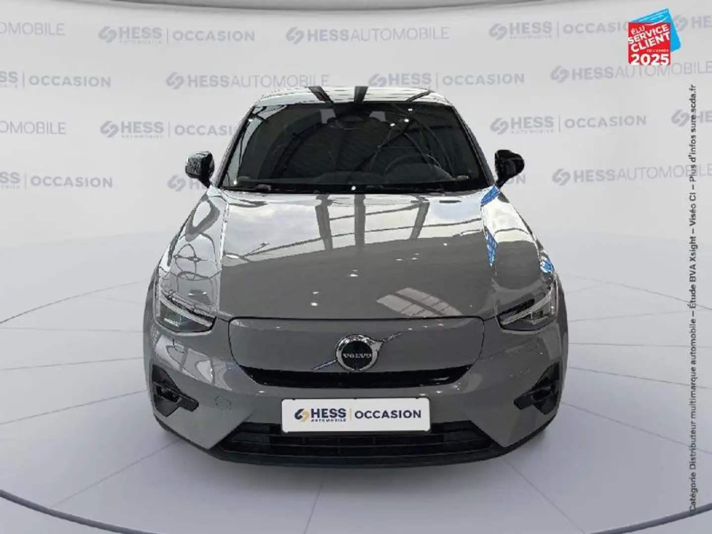 Volvo C40 Recharge Extended Range 252ch Ultimate Gris - 2