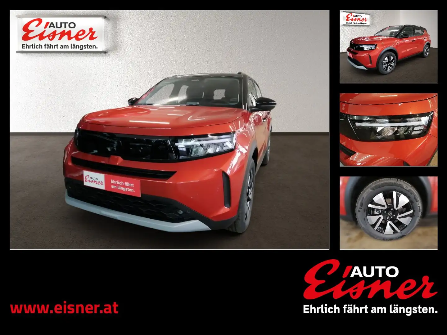 Opel Frontera GS E AUT Kam. KlimaA LED LM Navi PDC Orange - 1