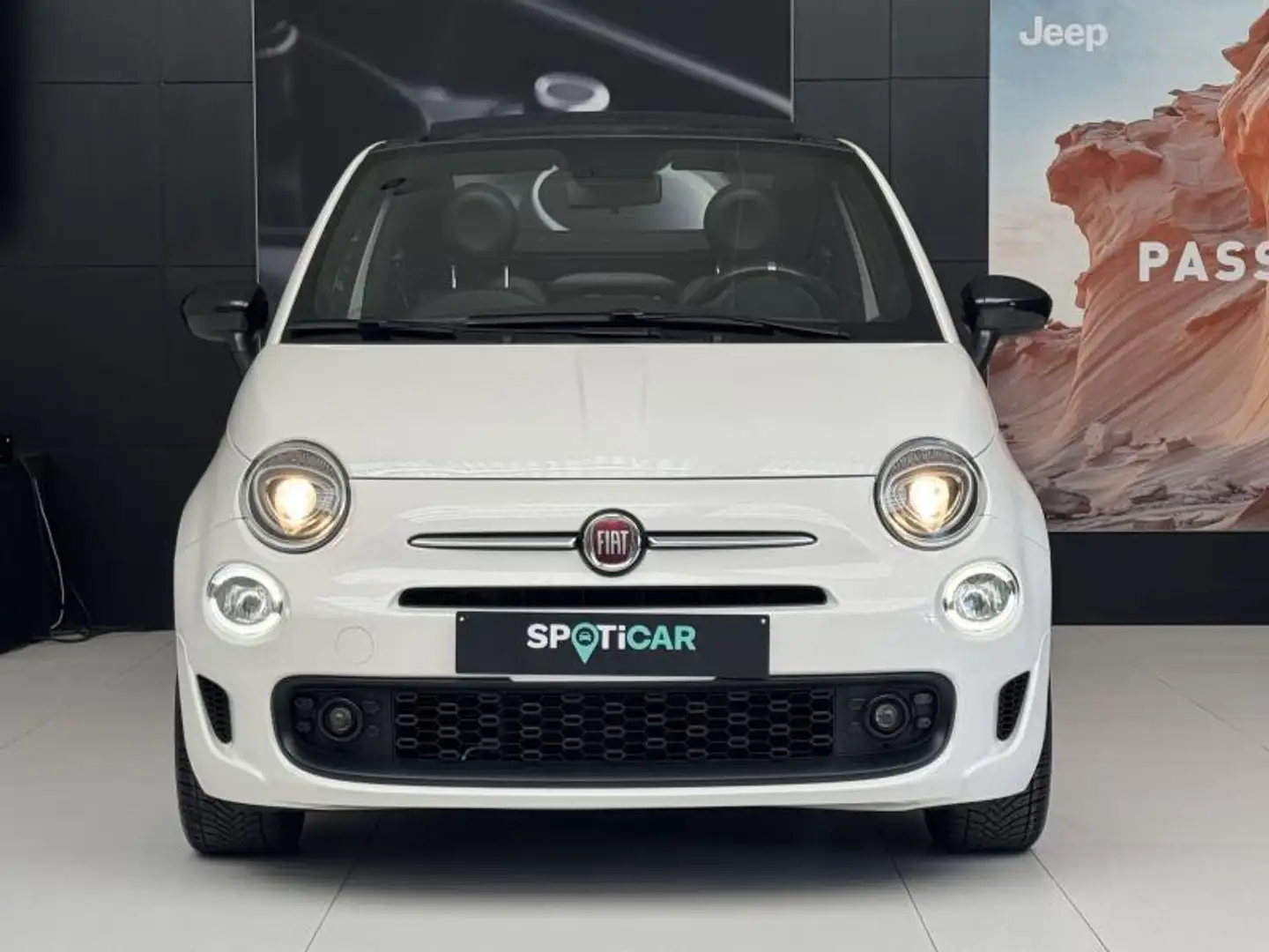 Fiat 500C Google Wit - 2