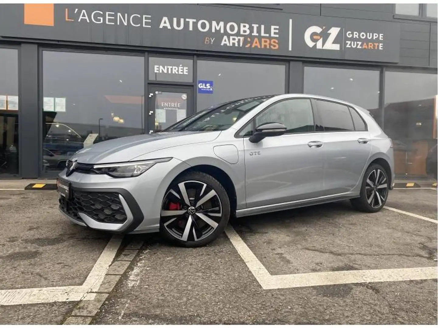 Volkswagen Golf GTE Hybride Grau - 2