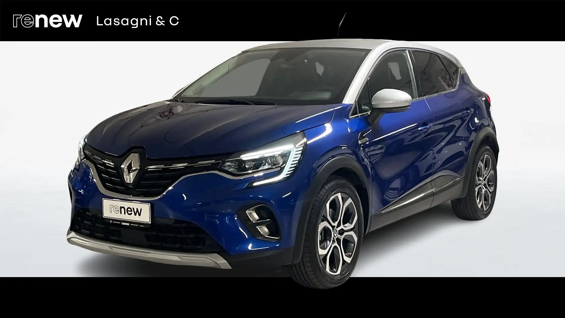 Renault Captur Captur 1.6 E-Tech hybrid Intens 145cv auto Blu/Azzurro - 1